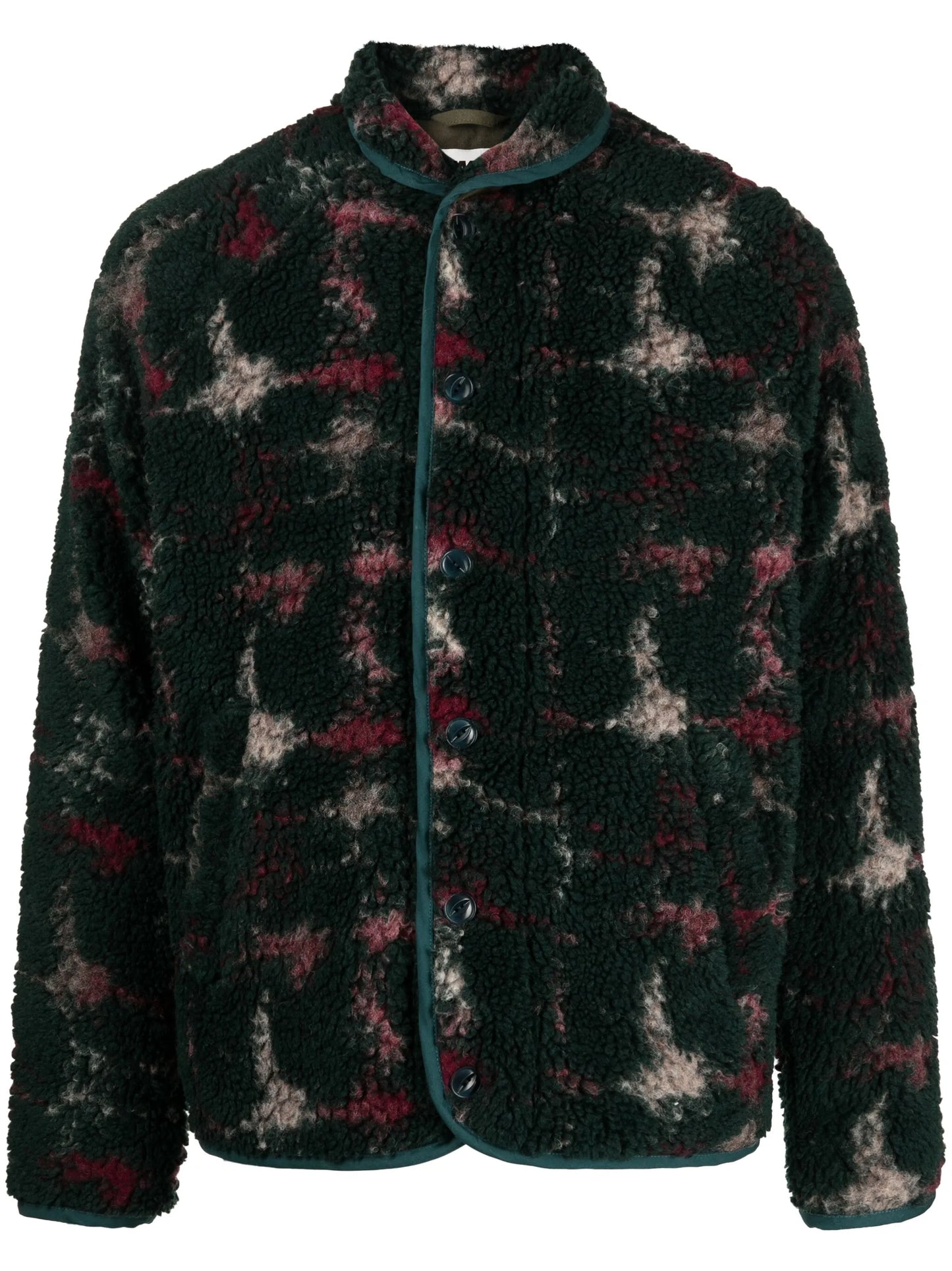 Beach abstract-pattern jacket