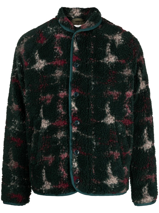 Beach abstract-pattern jacket