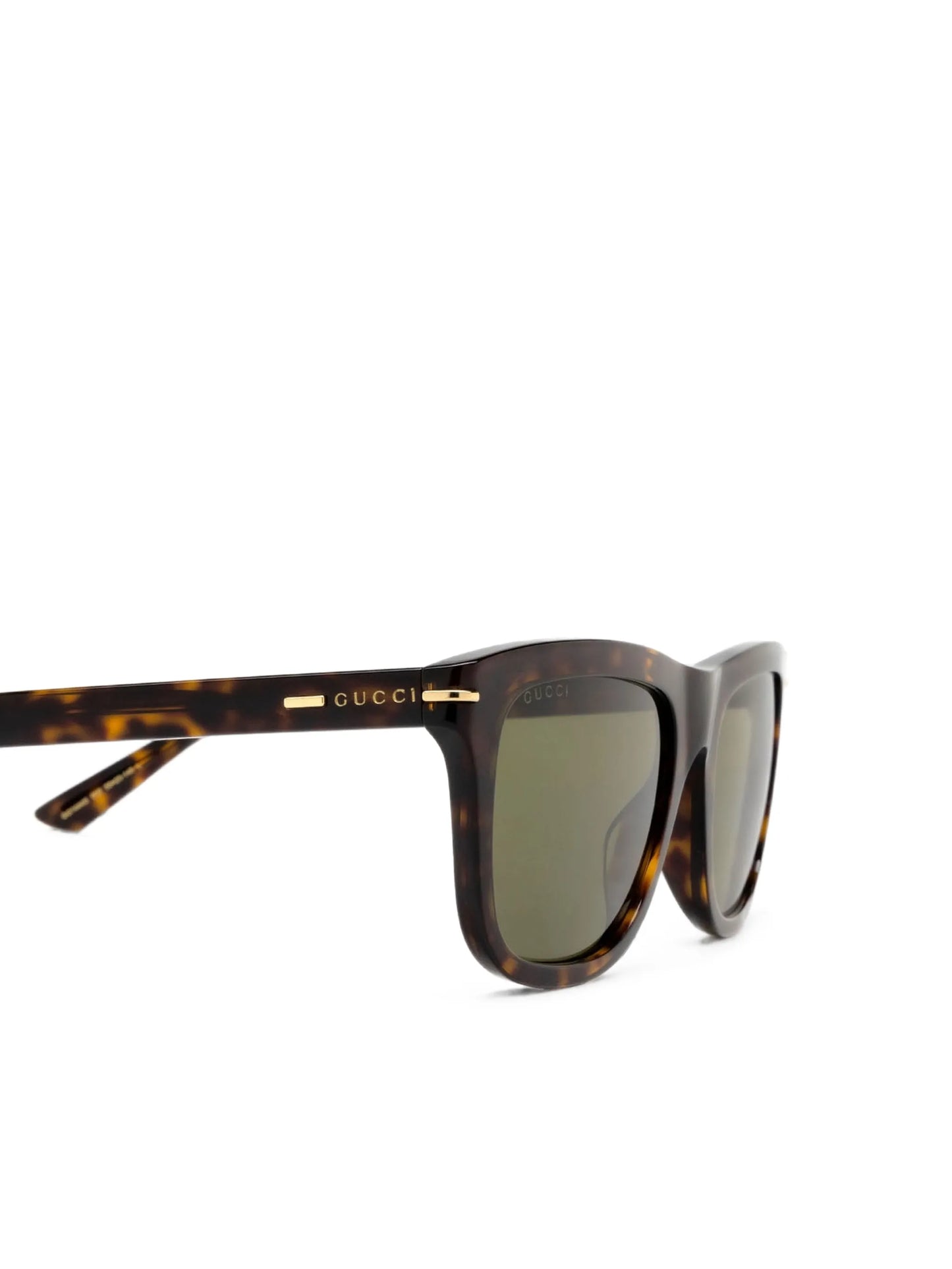 tortoiseshell square-framed sunglasses