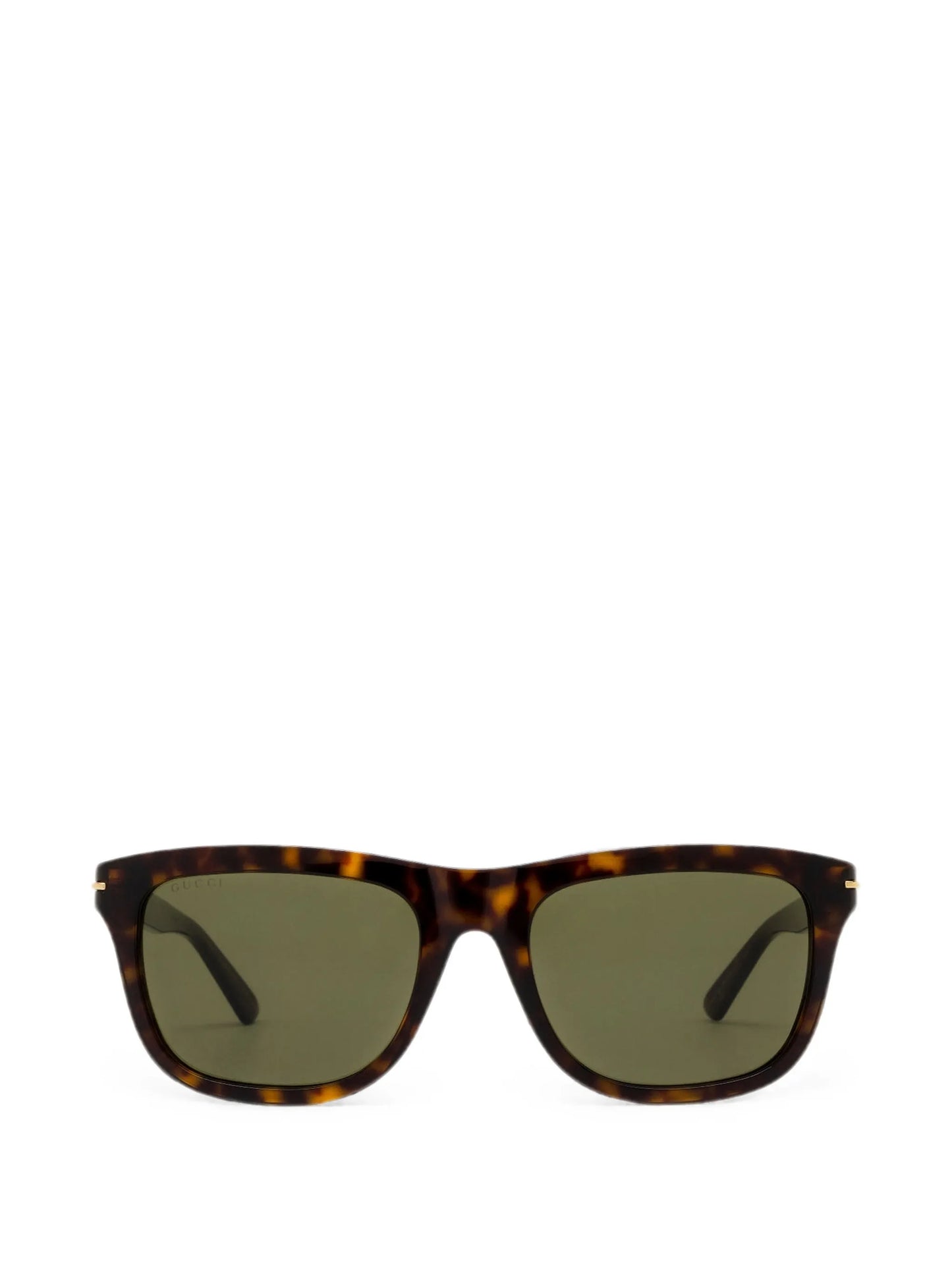 tortoiseshell square-framed sunglasses