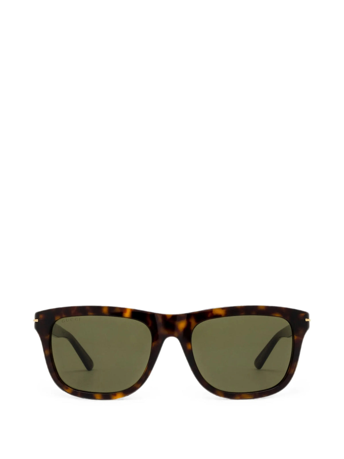 tortoiseshell square-framed sunglasses