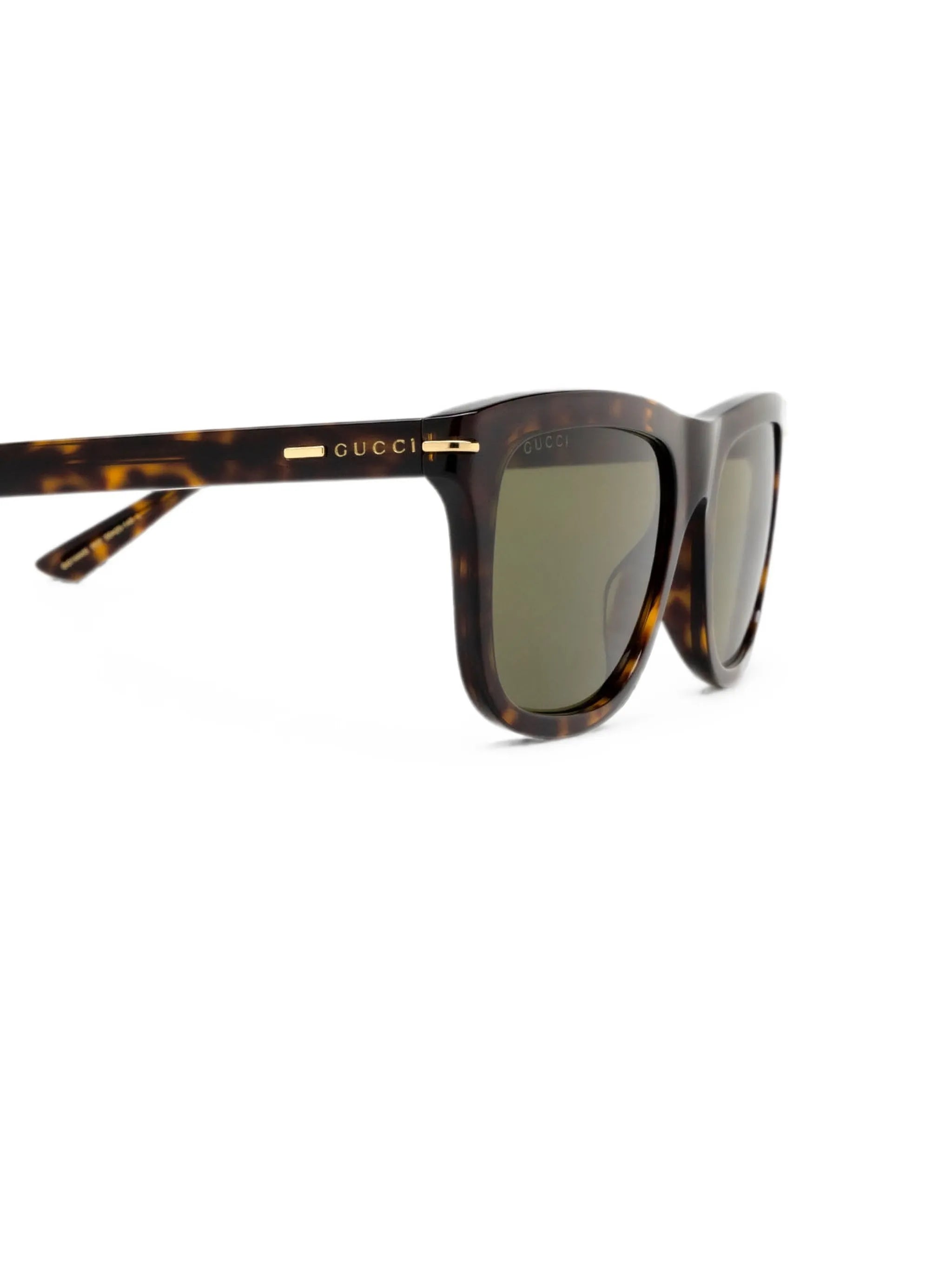 tortoiseshell square-framed sunglasses