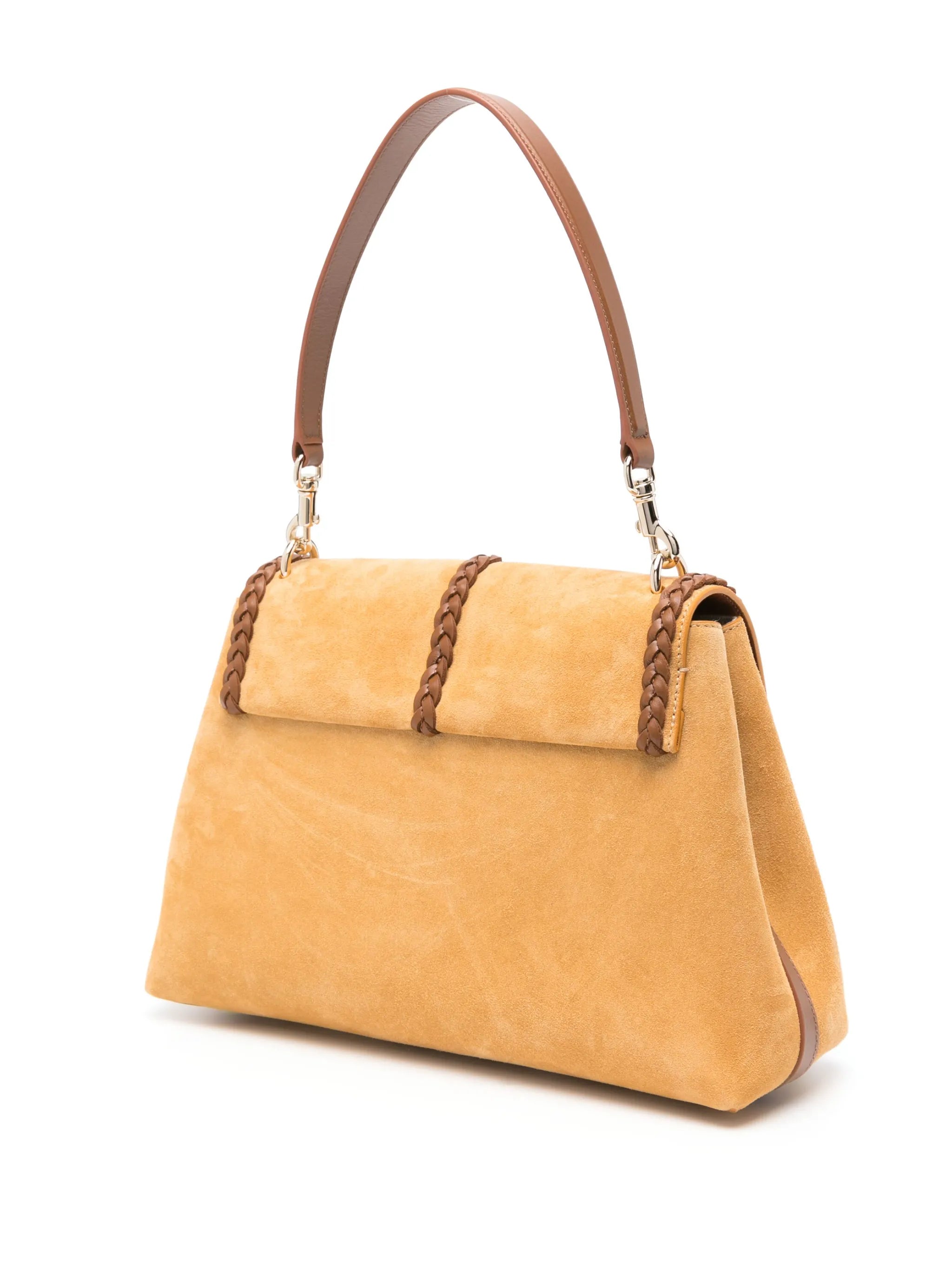 medium Penelope suede shoulder bag