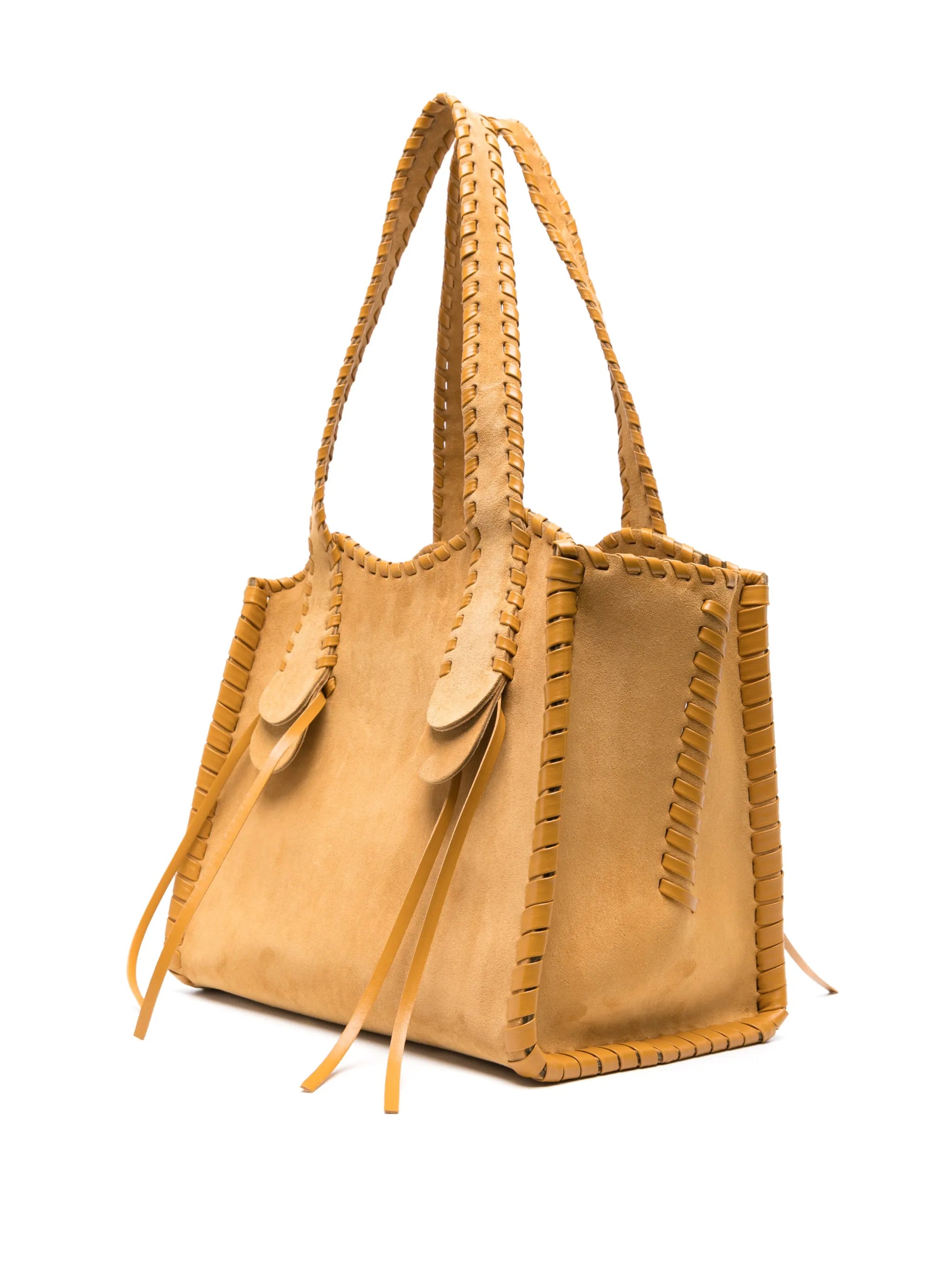 medium Mony suede tote bag
