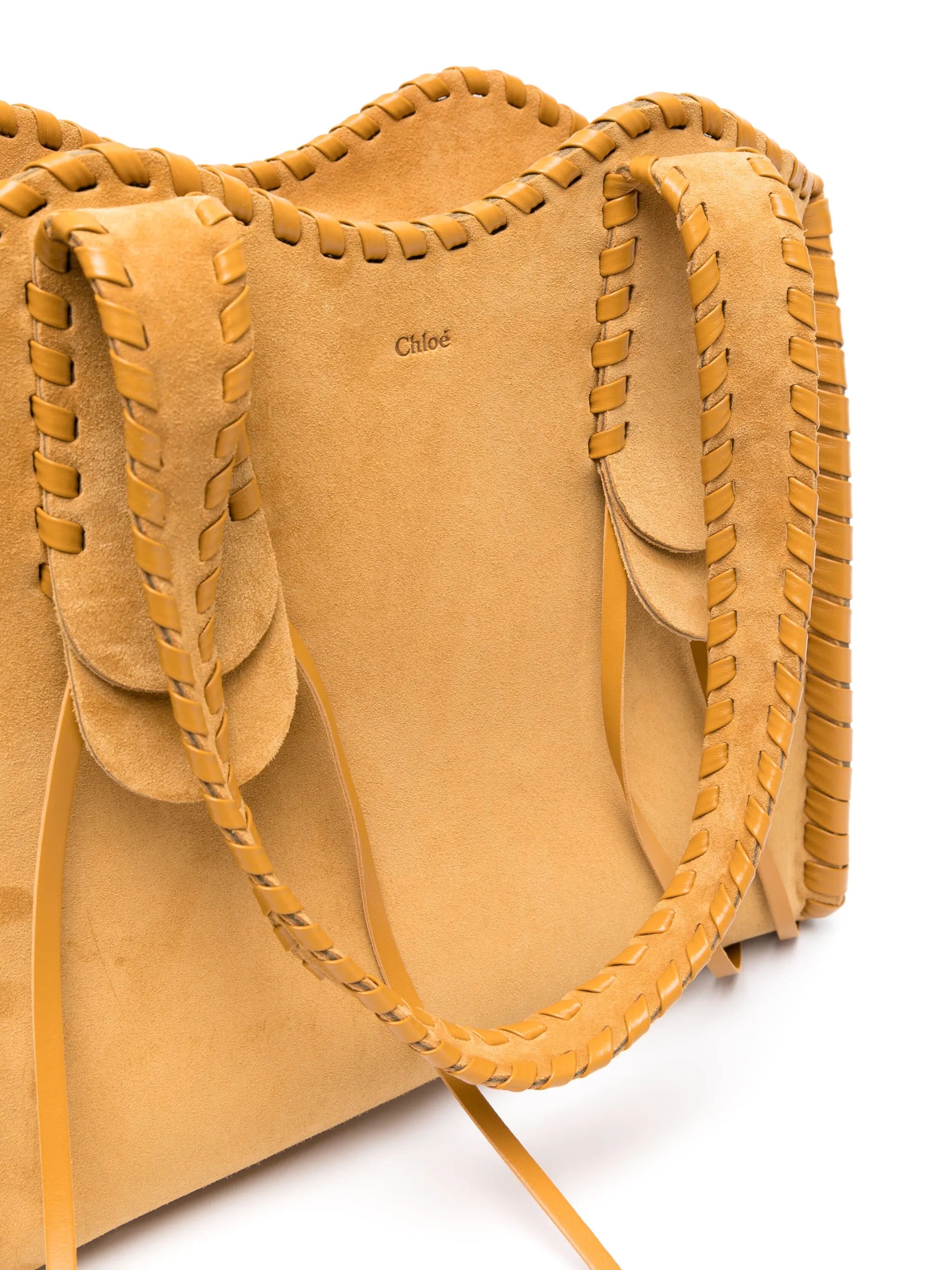 medium Mony suede tote bag