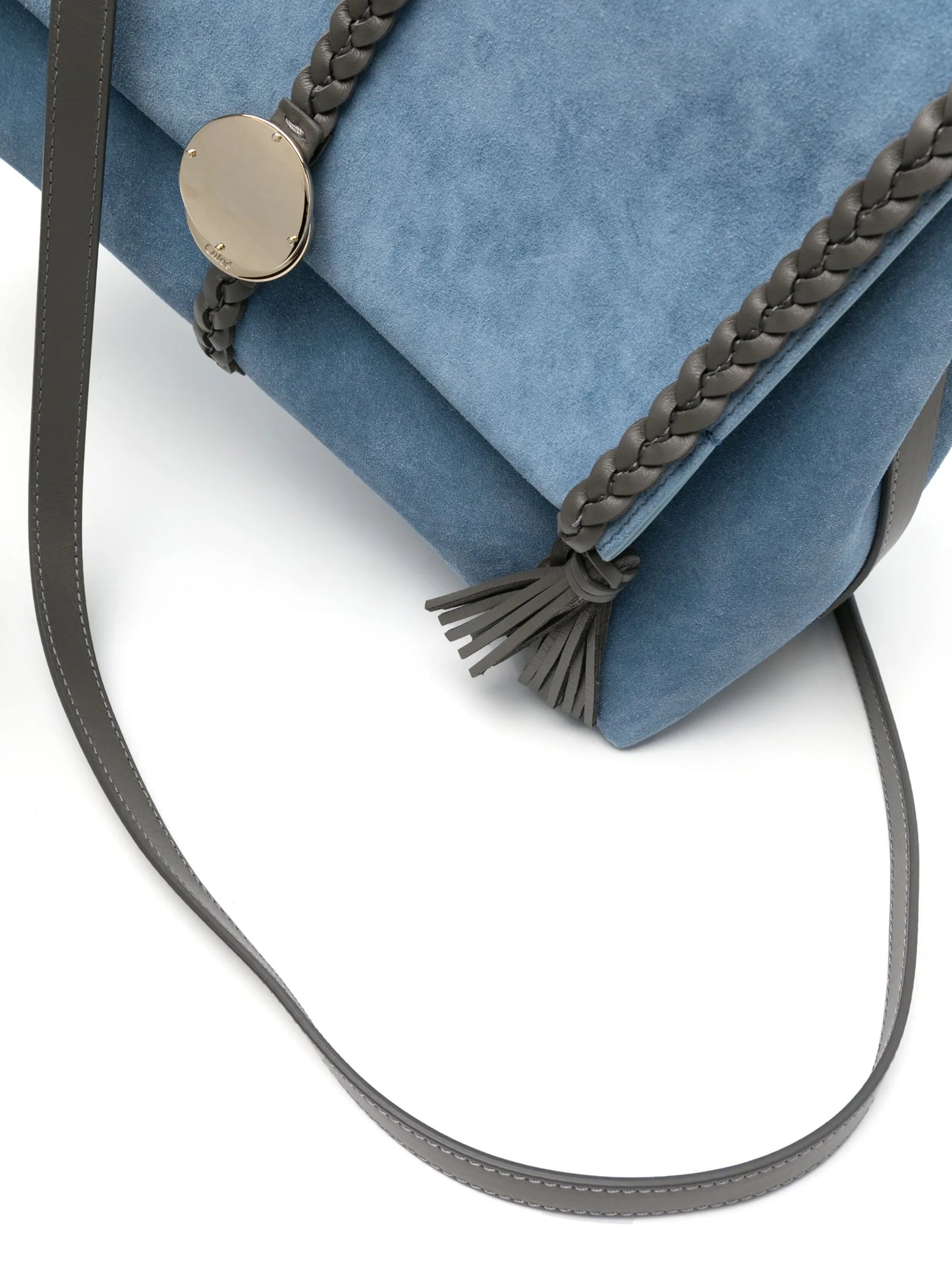 medium Penelope suede shoulder bag