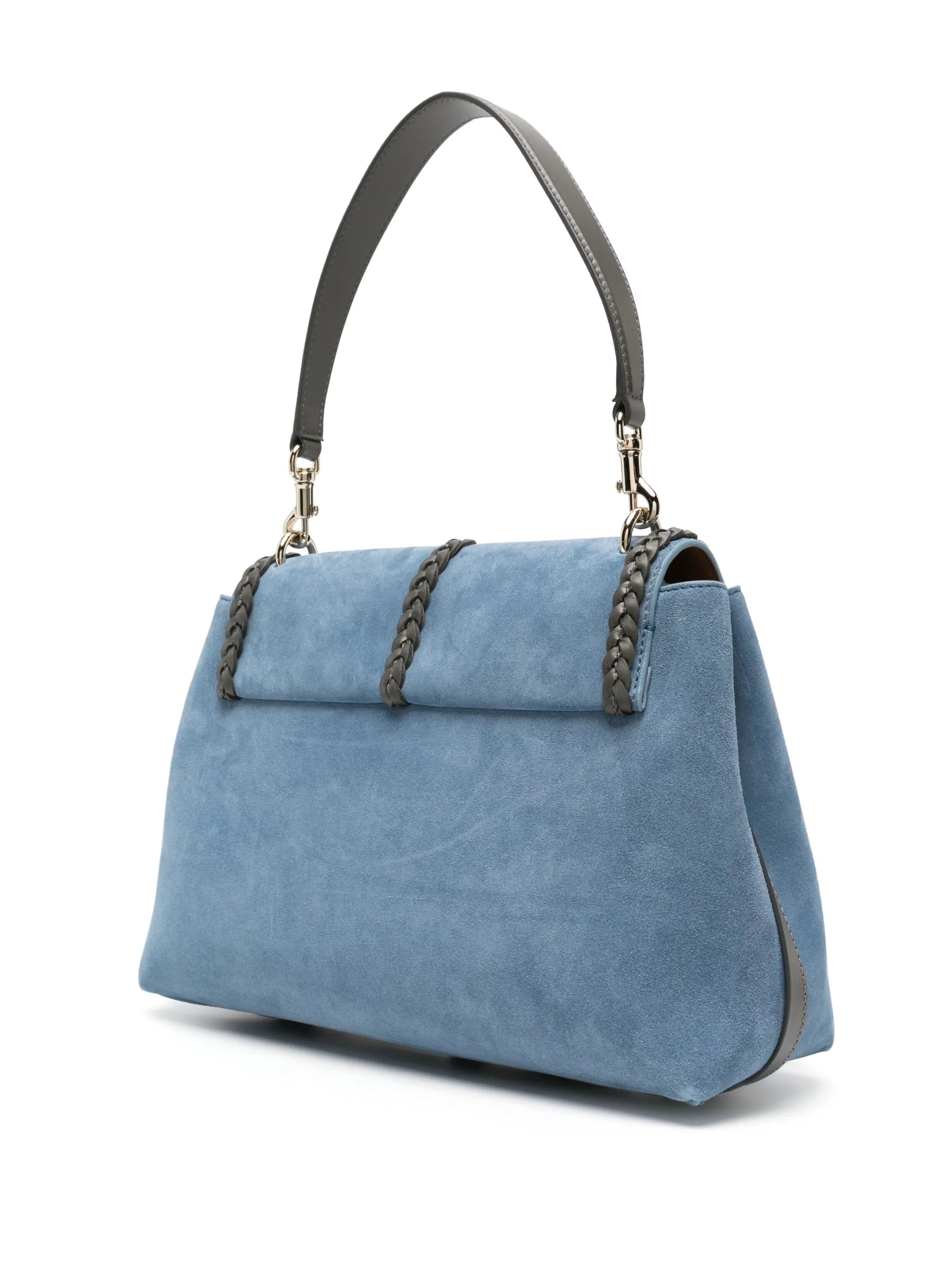 medium Penelope suede shoulder bag