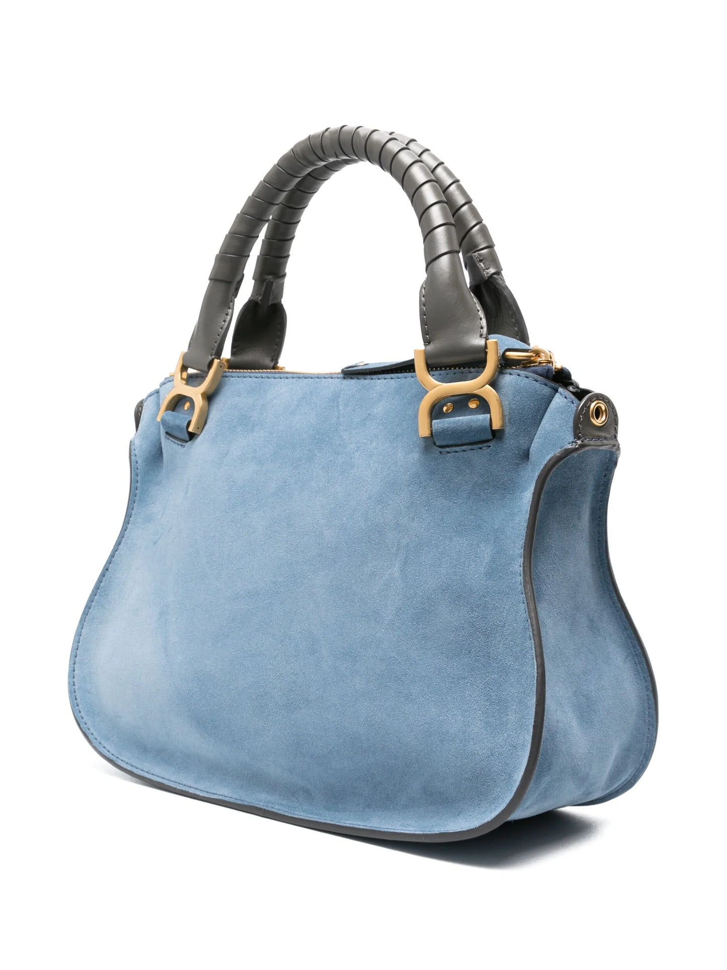 Marcie suede shoulder bag