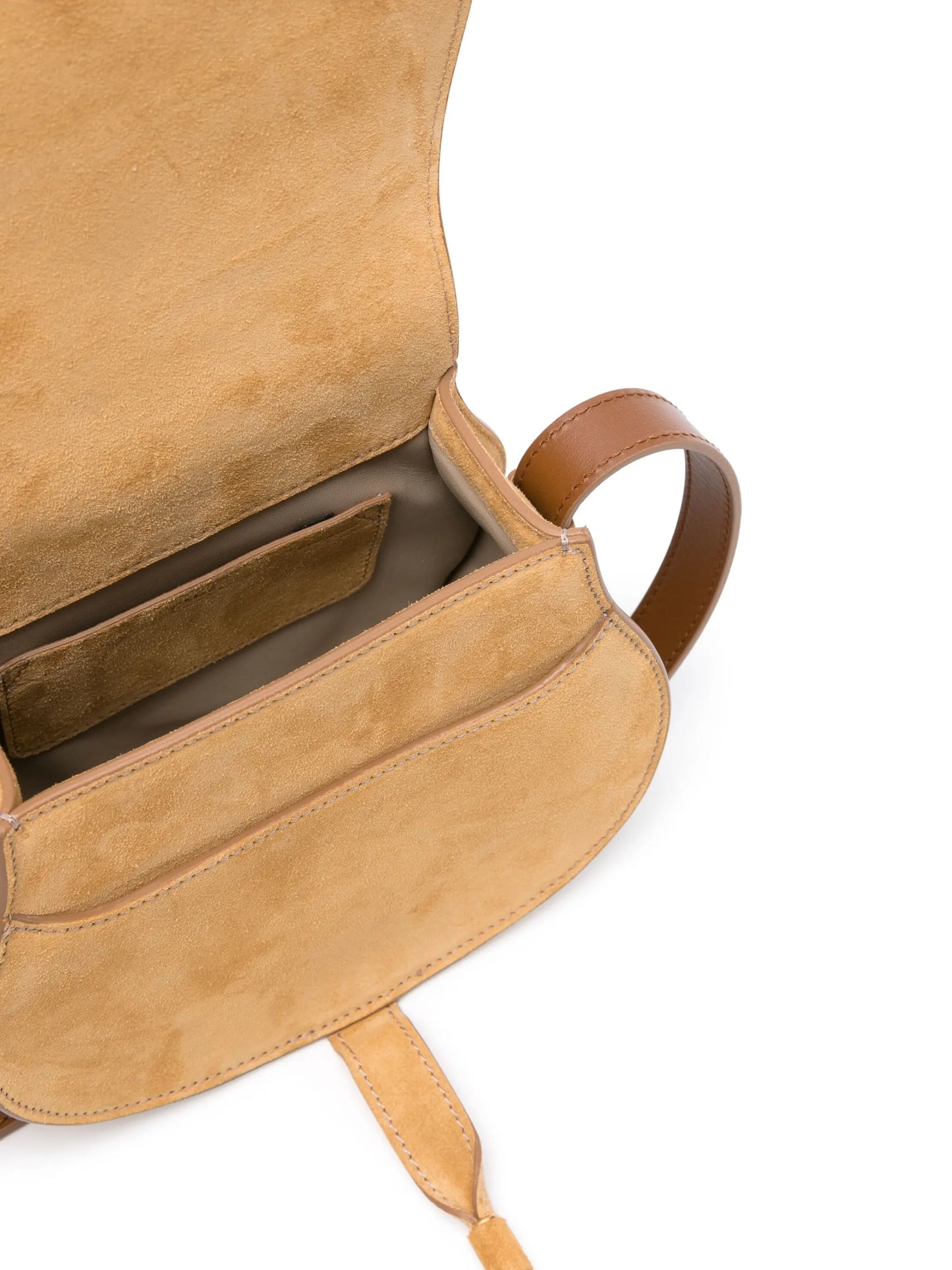 small Marcie suede crossbody bag