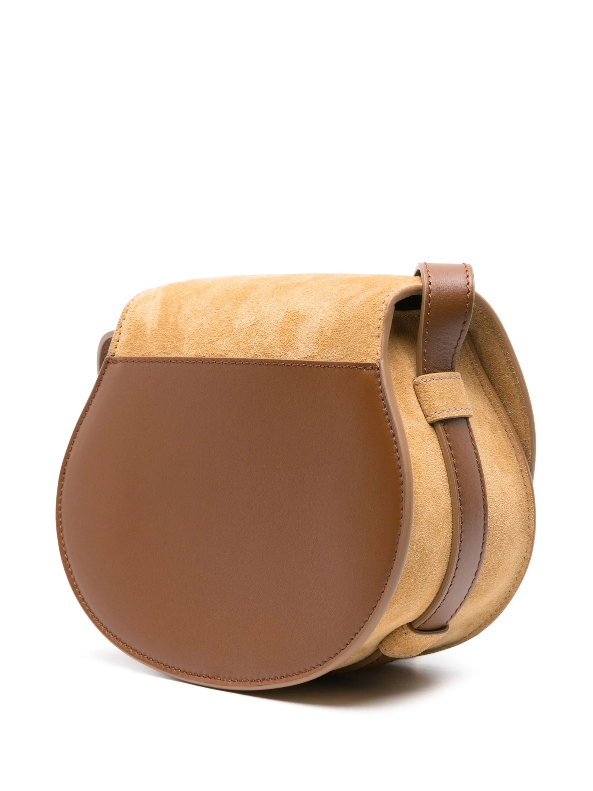 small Marcie suede crossbody bag