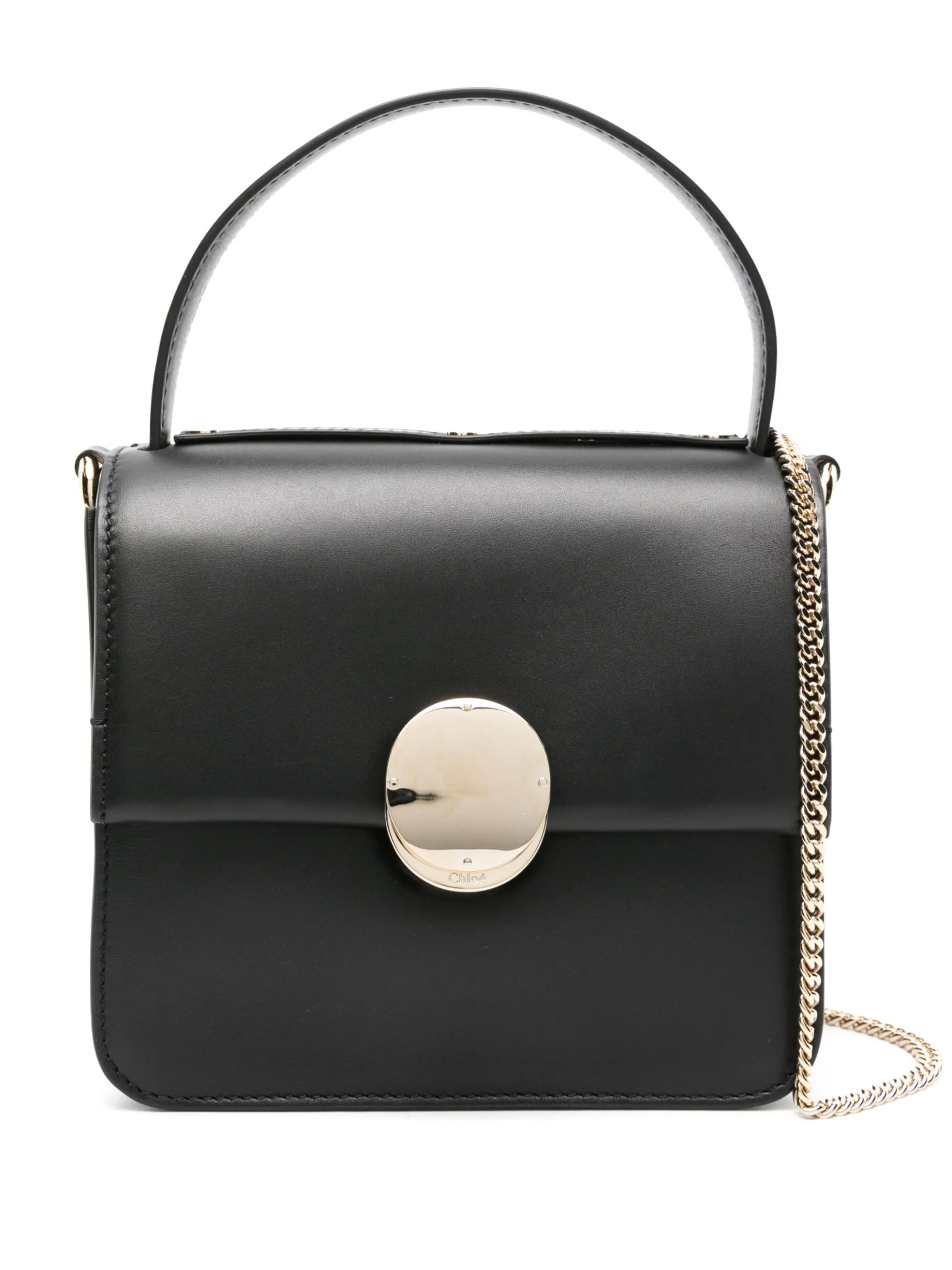 Penelope Box leather shoulder bag