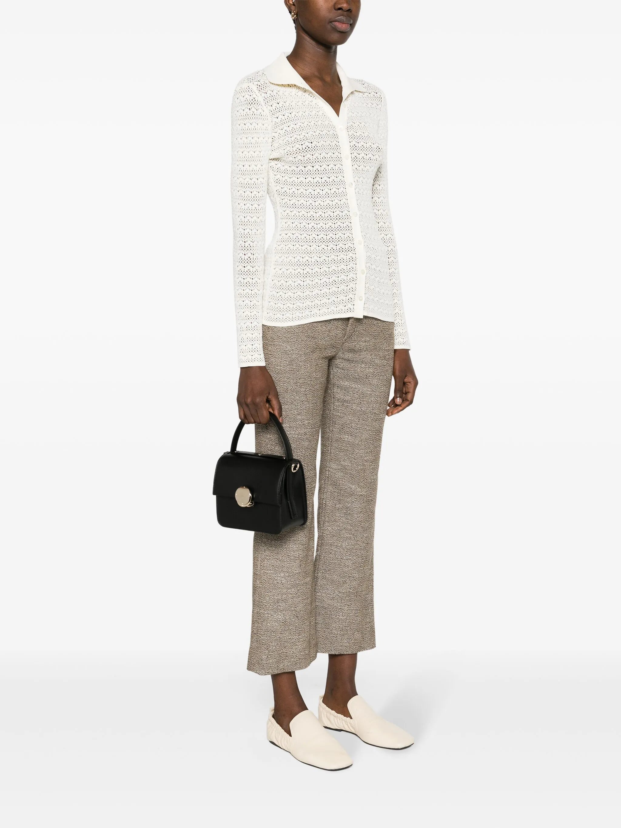 Penelope Box leather shoulder bag