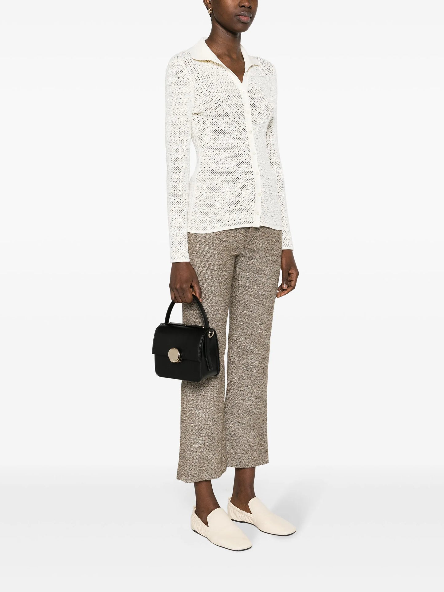 Penelope Box leather shoulder bag