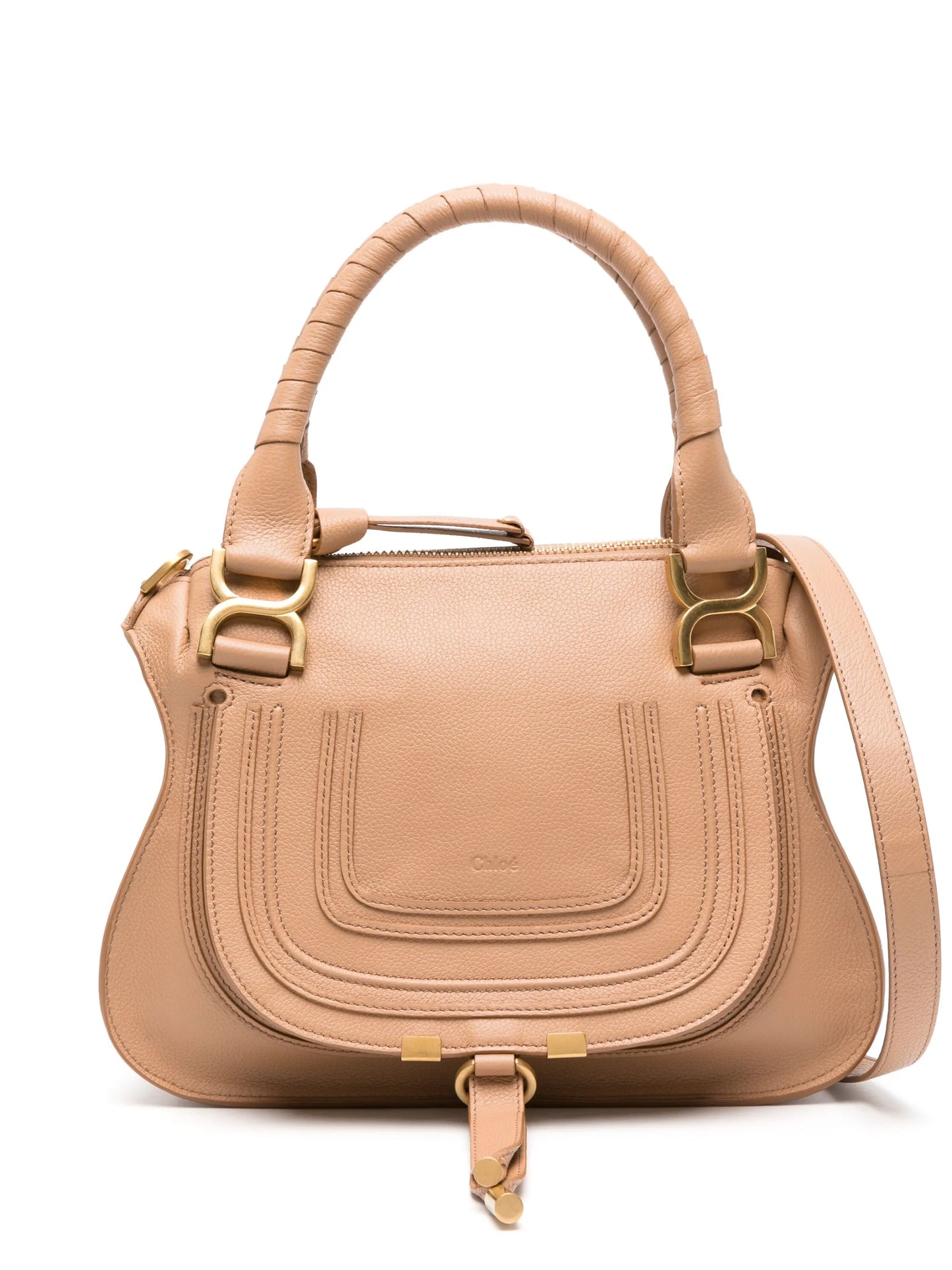 small Marcie leather tote bag