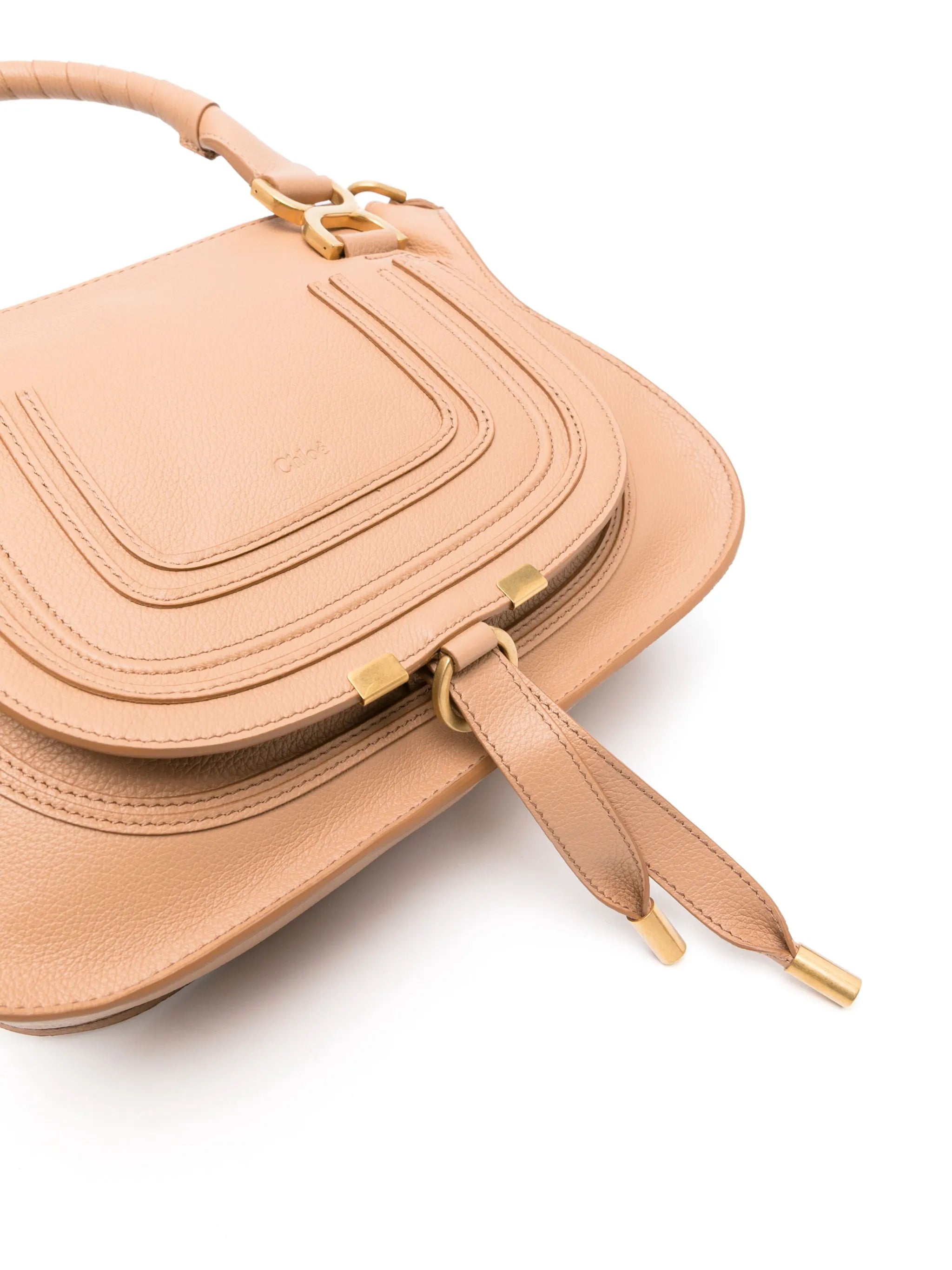 small Marcie leather tote bag