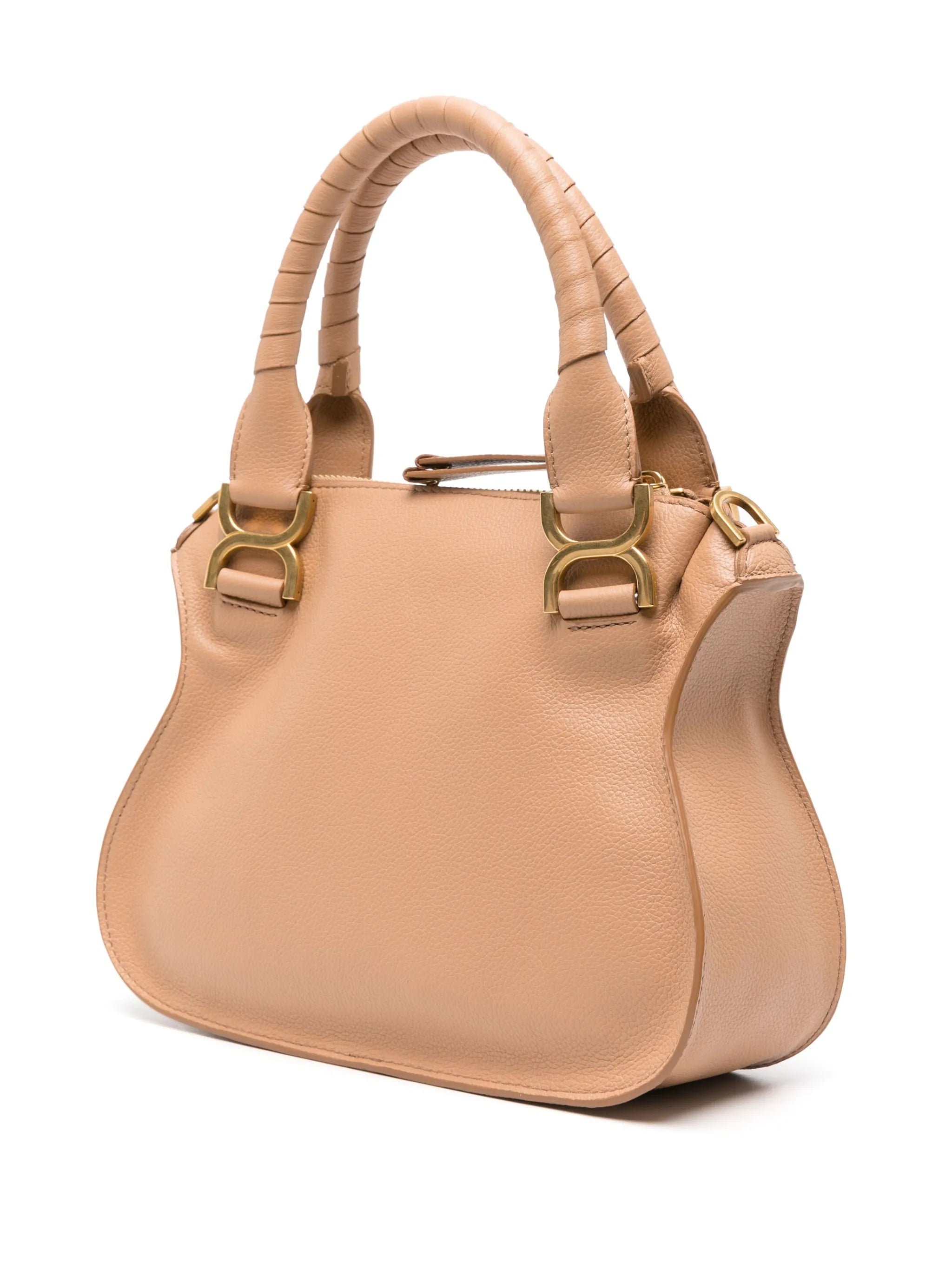 small Marcie leather tote bag
