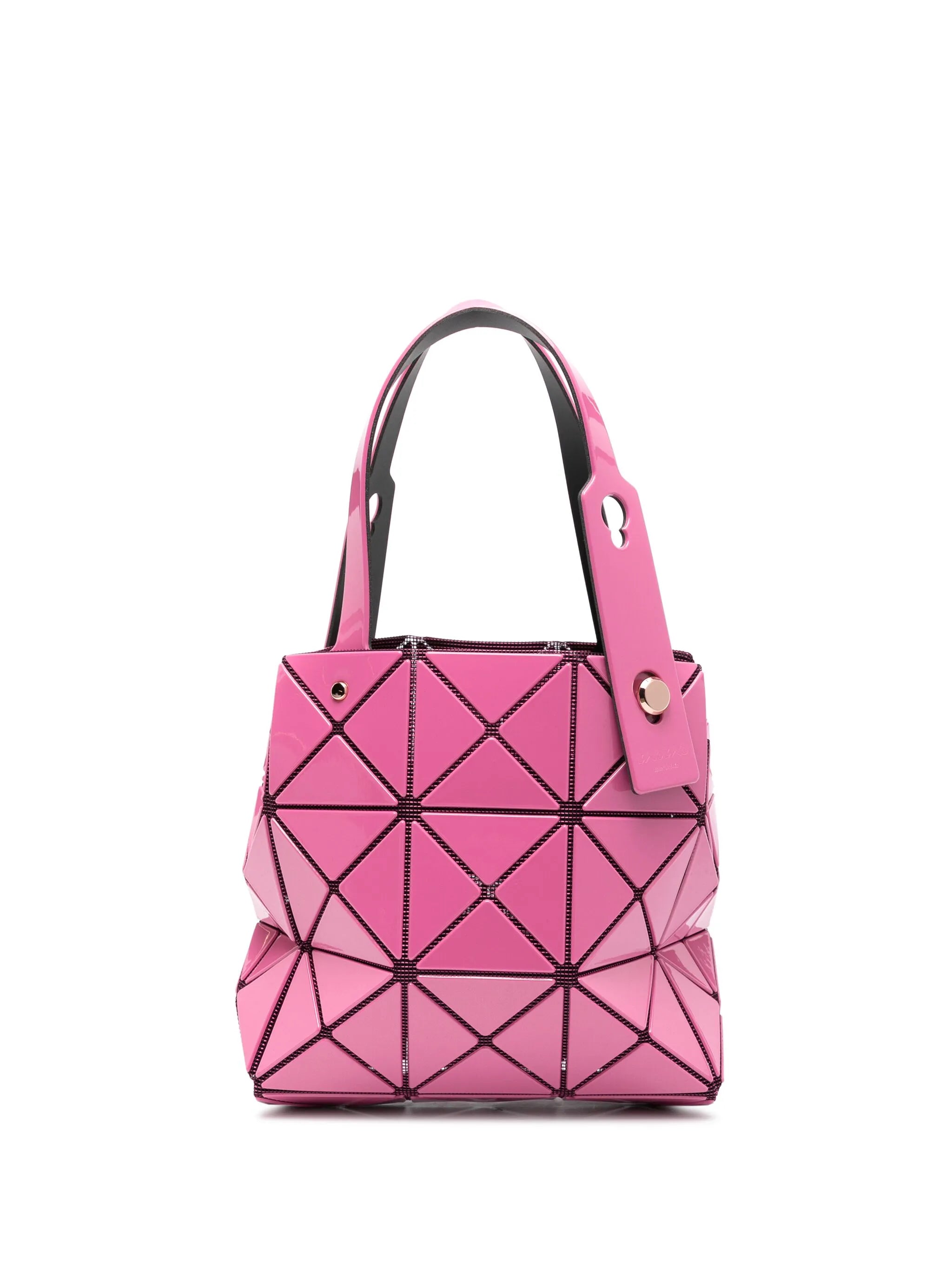 Carat geometric-panelled tote bag