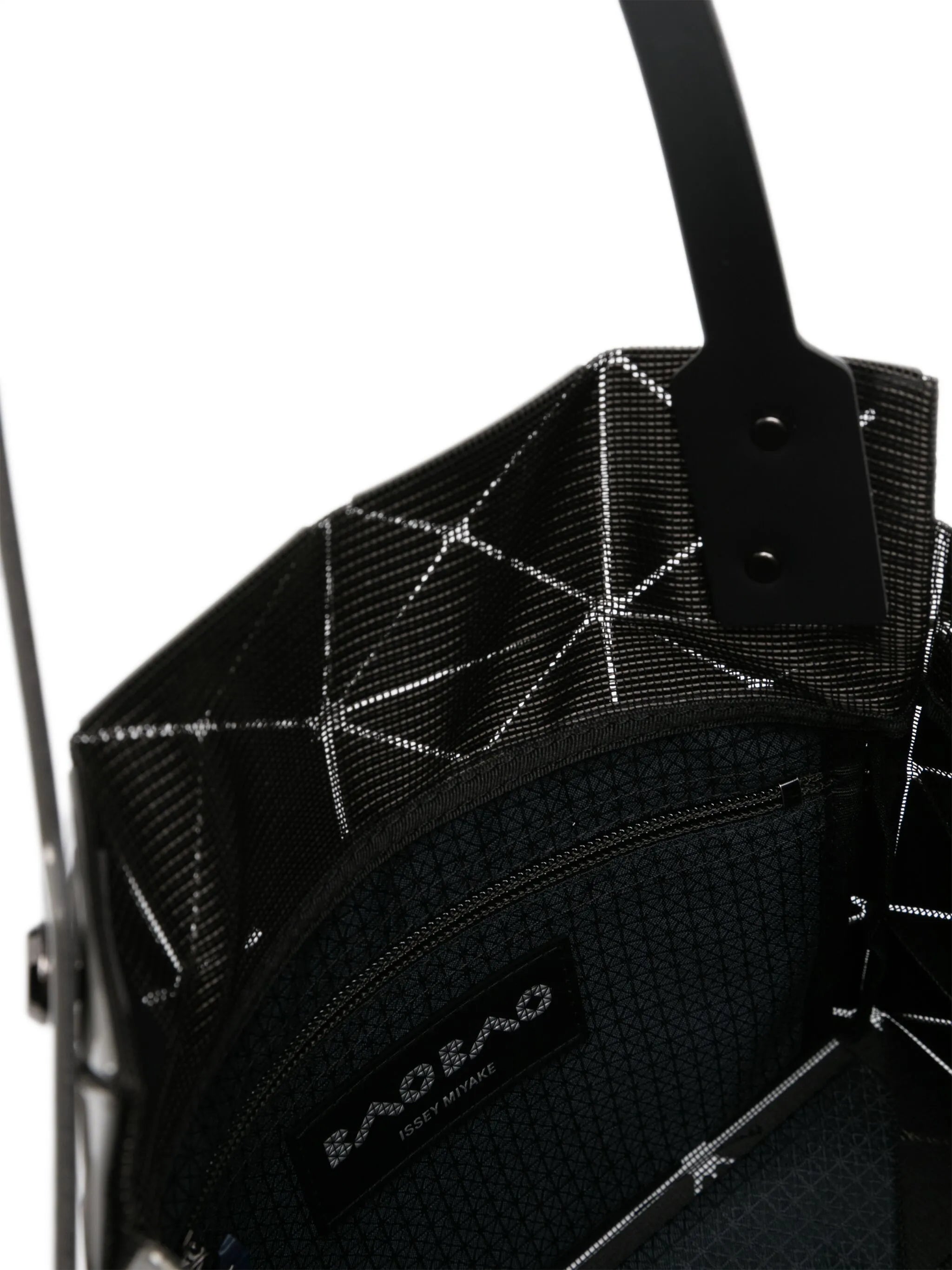 Carat geometric-panelled tote bag