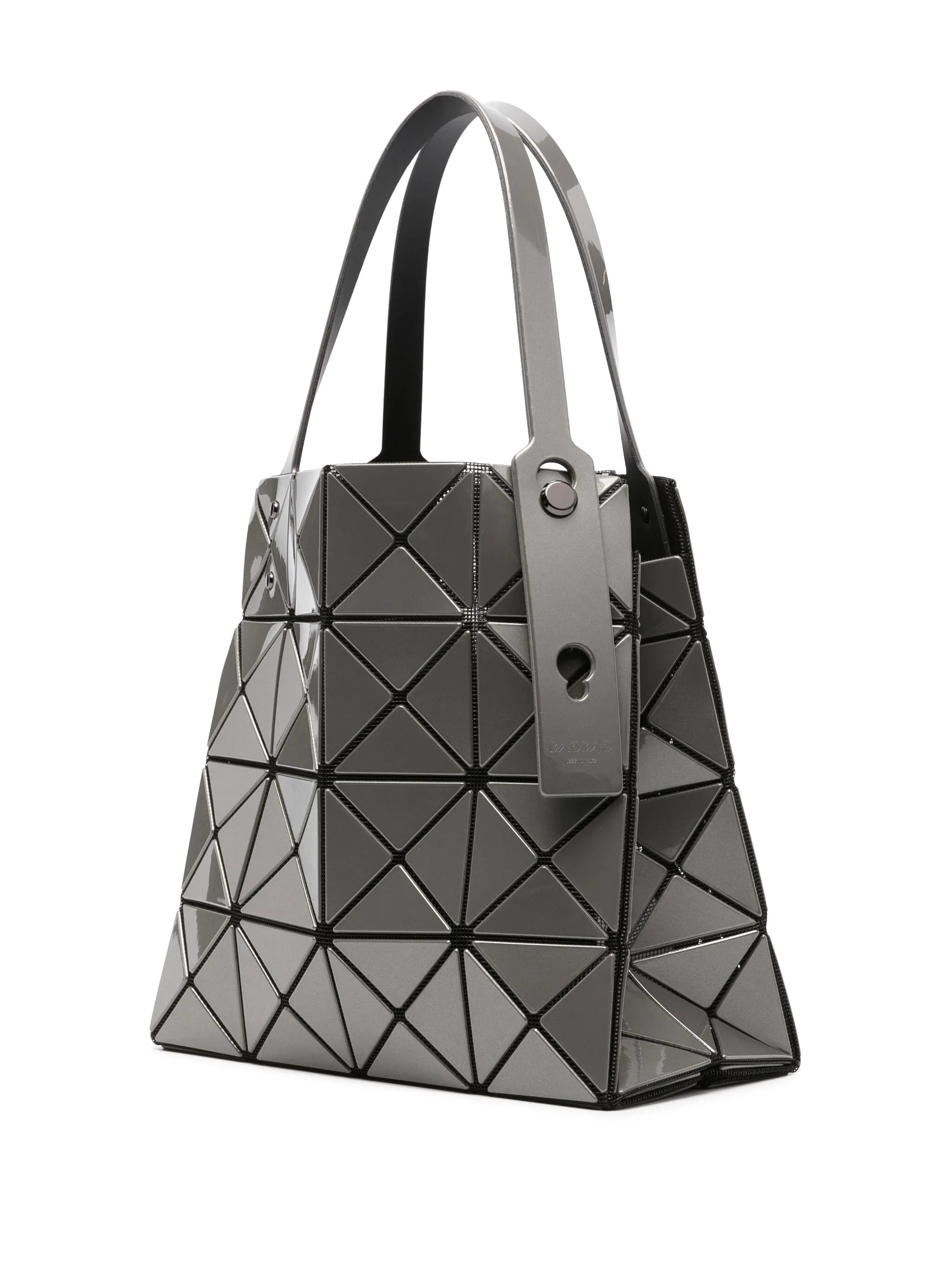 Carat geometric-panelled tote bag