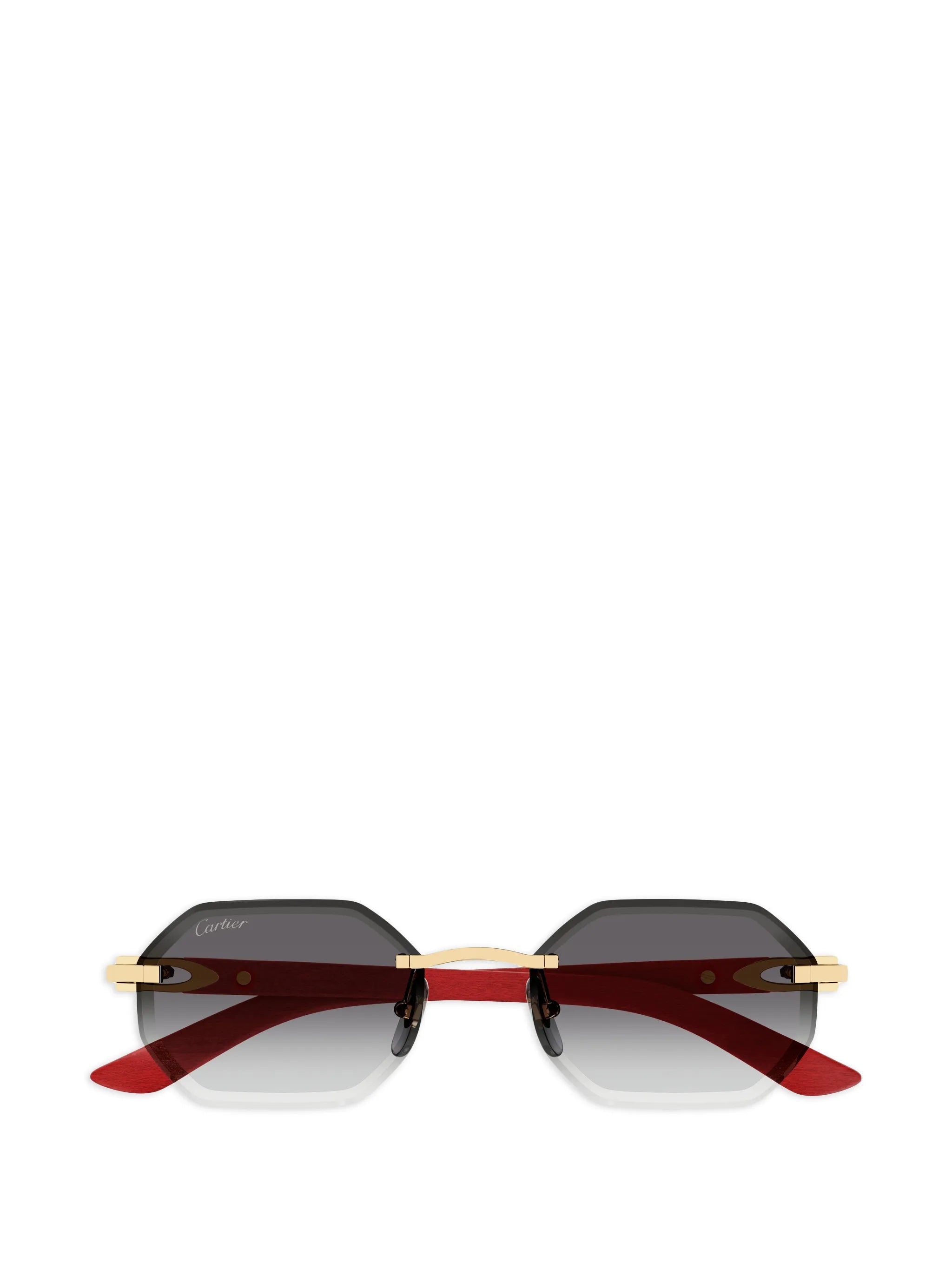 logo-plaque geometric-shape sunglasses