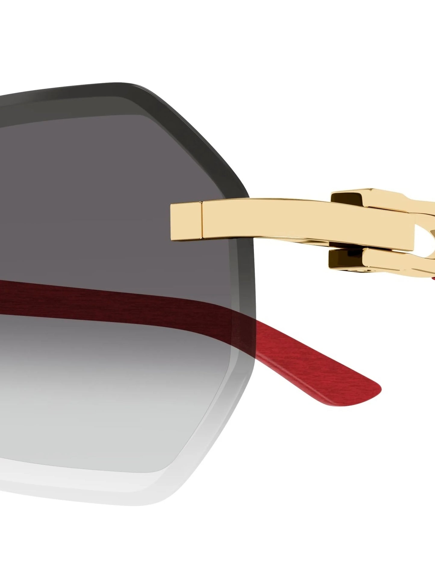 logo-plaque geometric-shape sunglasses