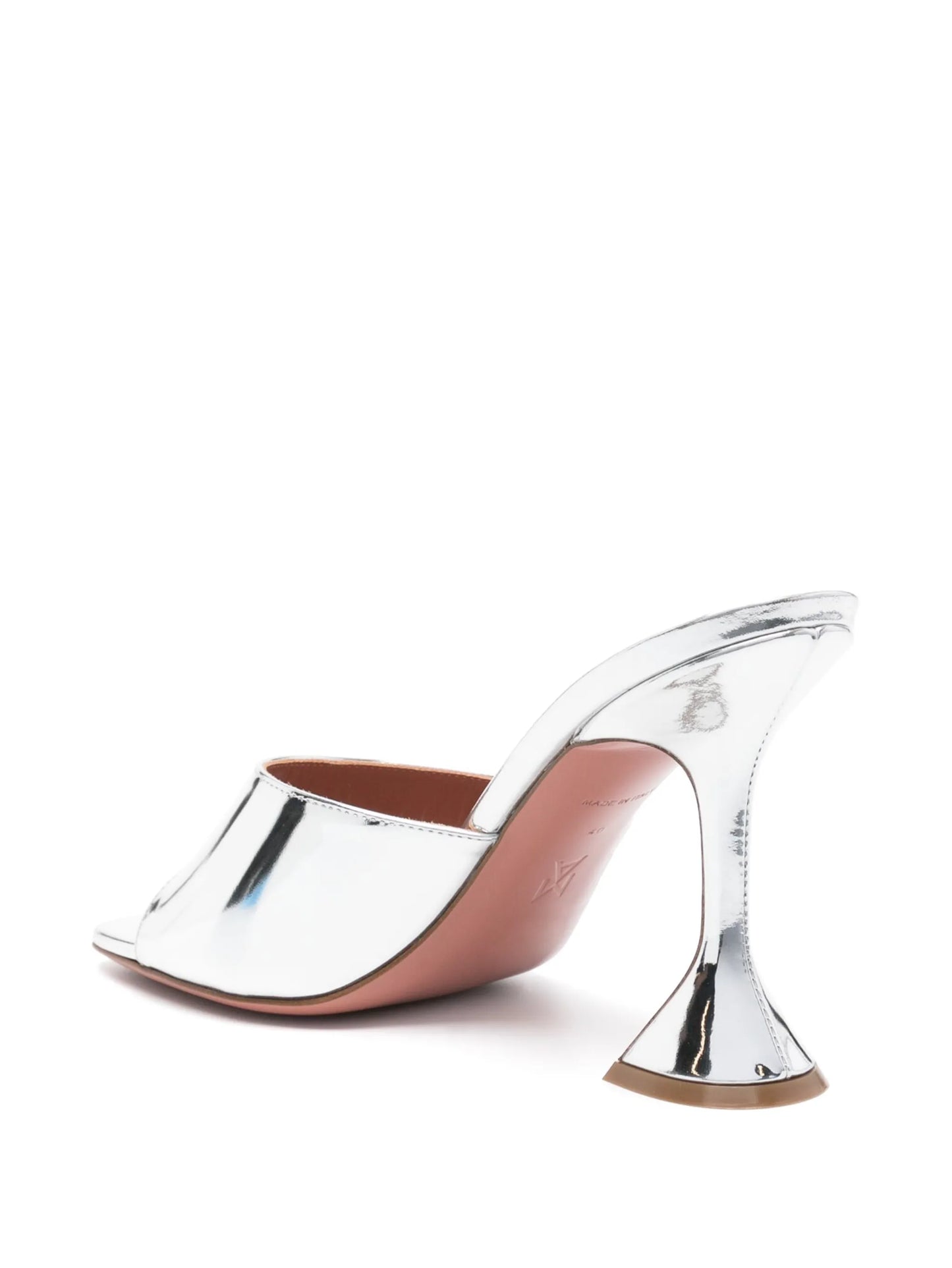 Lupita Mirror 95mm patent mules