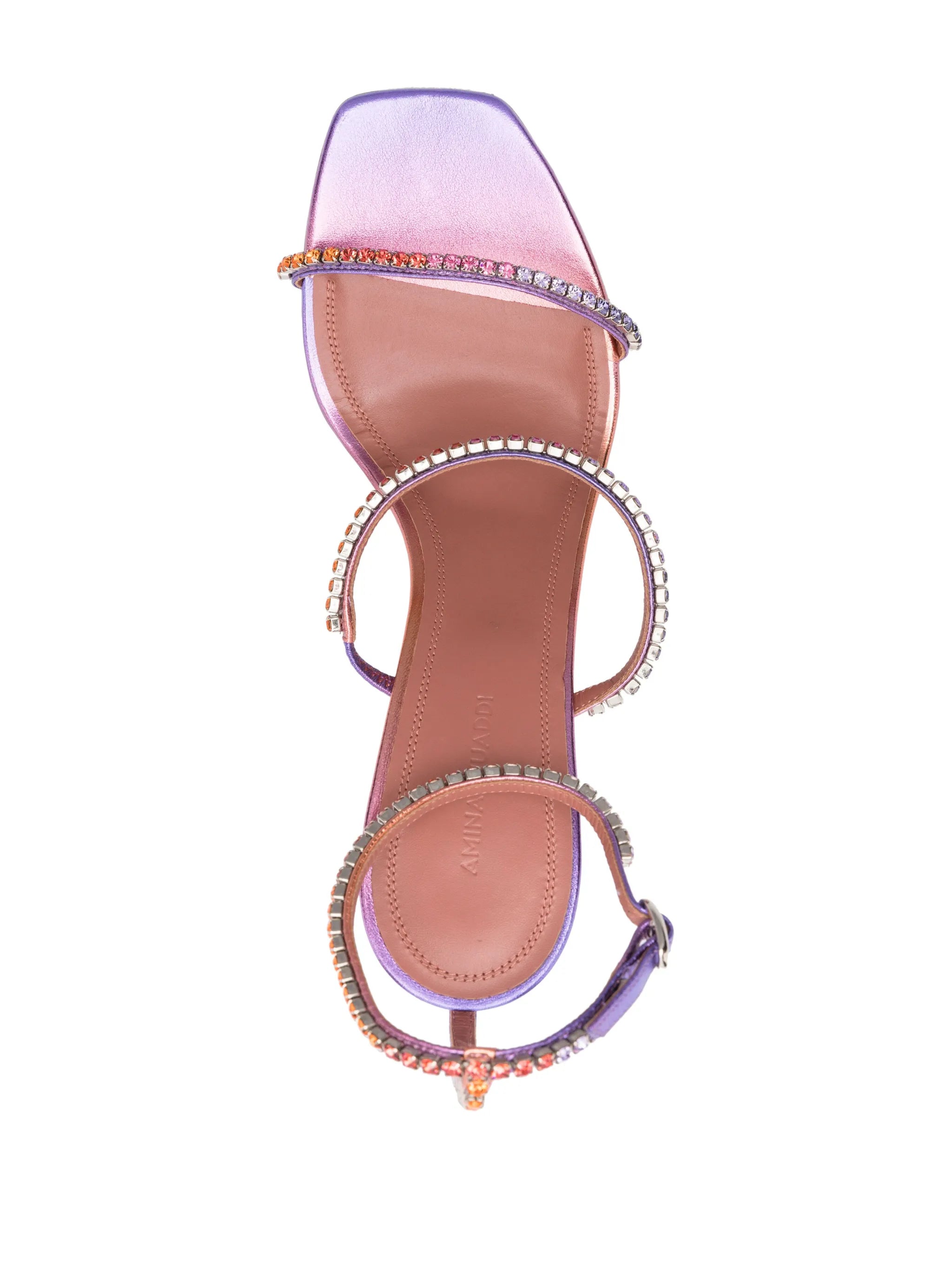 Gilda 95mm embellished leather sandals