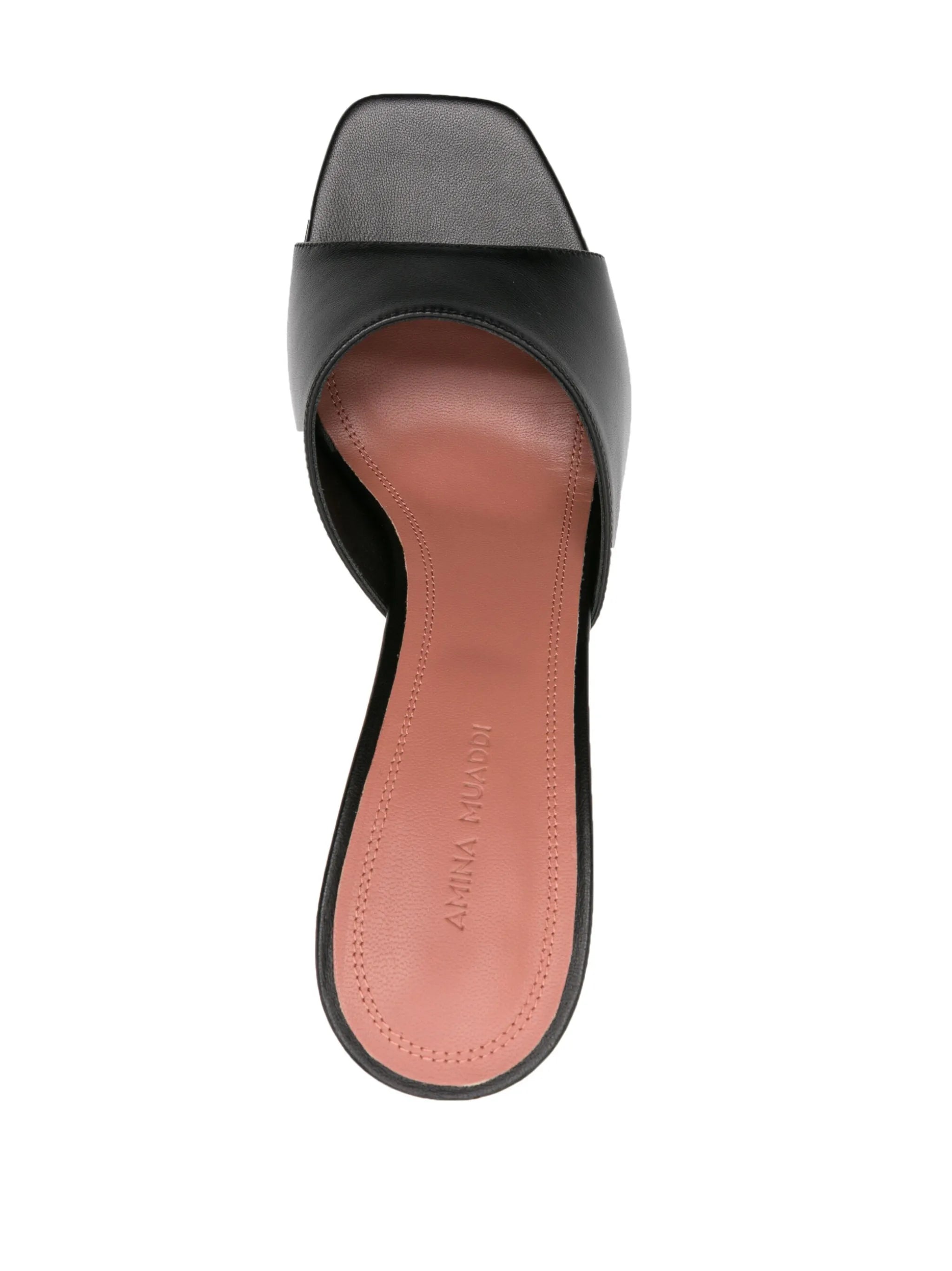 Lupita 95mm leather sandals