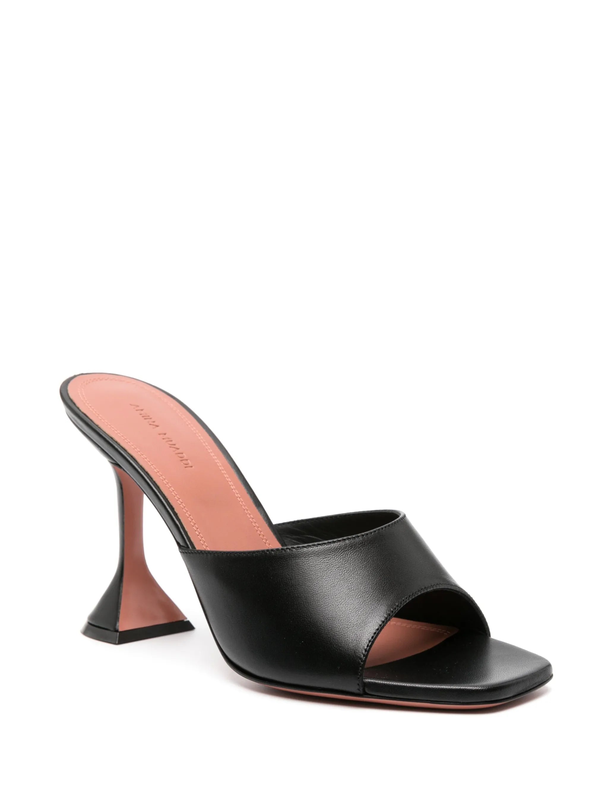 Lupita 95mm leather sandals