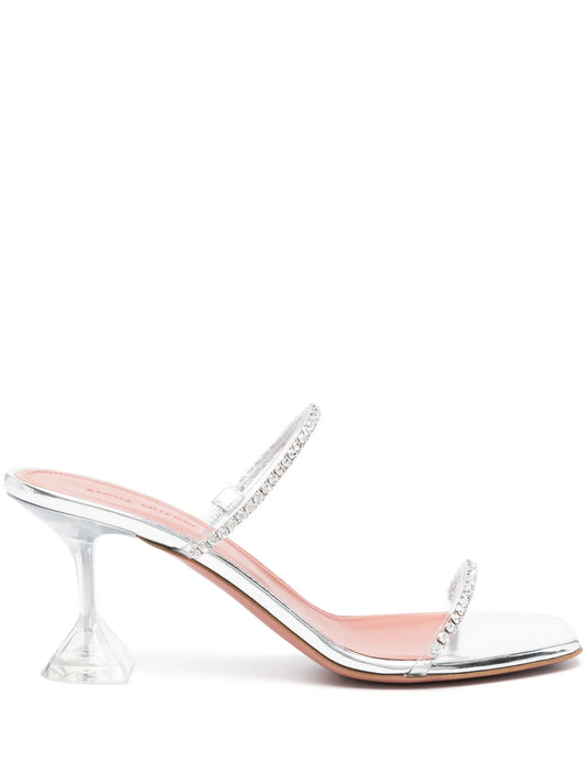 Gilda 70mm mirrored sandals