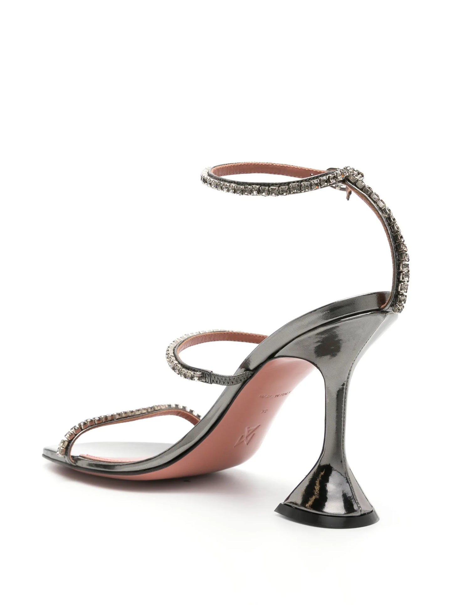 Gilda Mirror 95mm leather sandals
