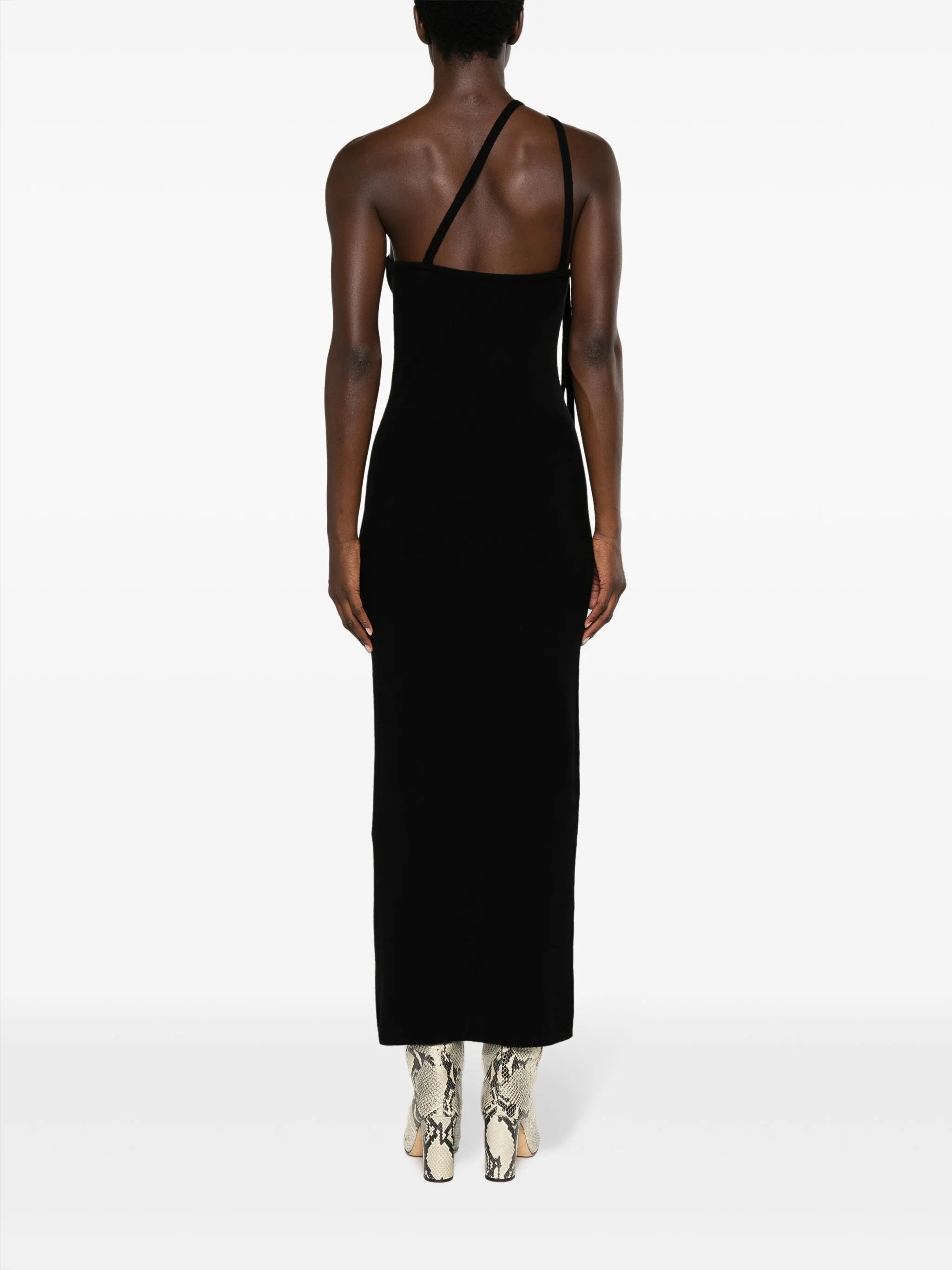 Ilaria floral-appliqué dress