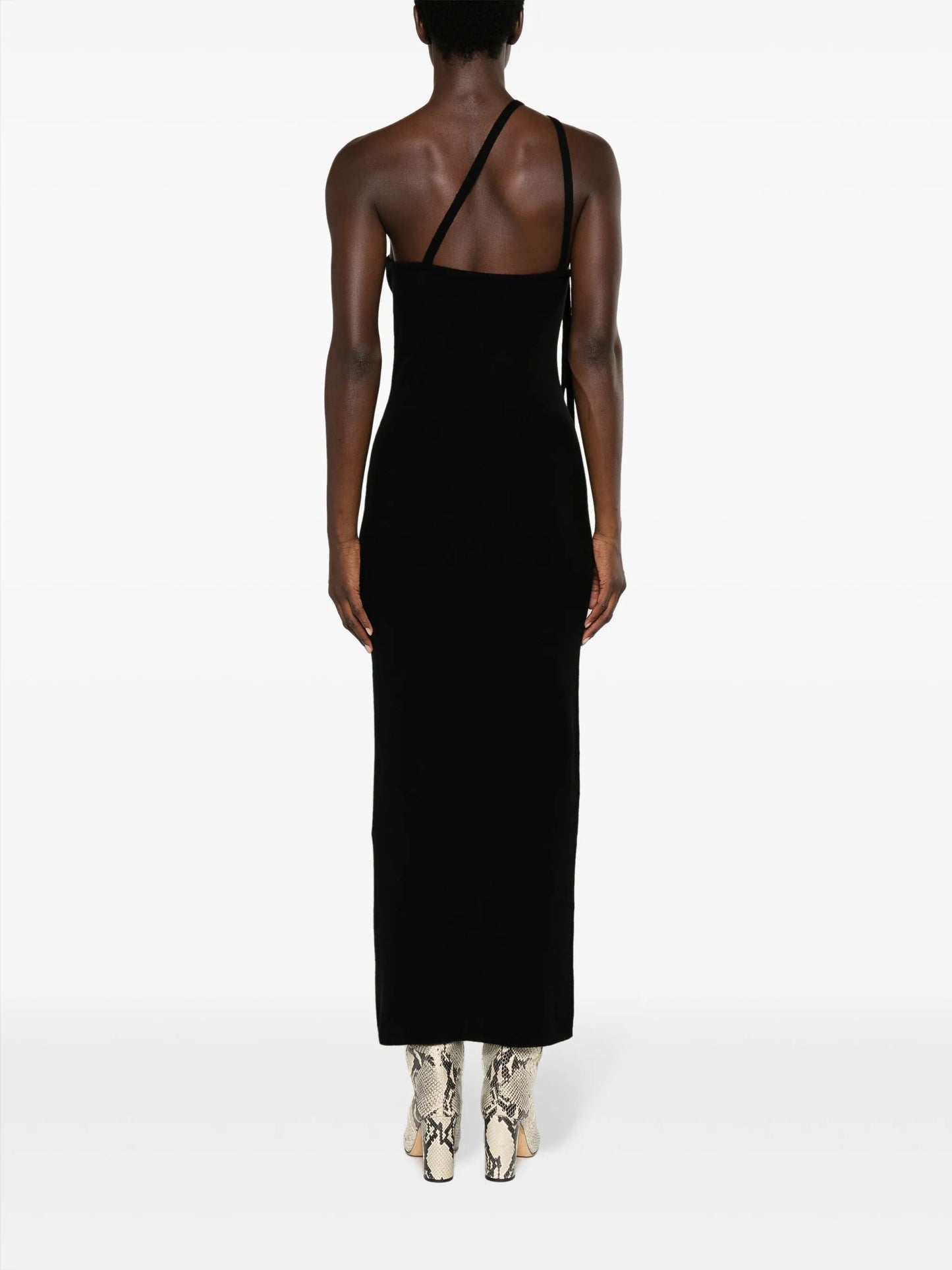 Ilaria floral-appliqué dress