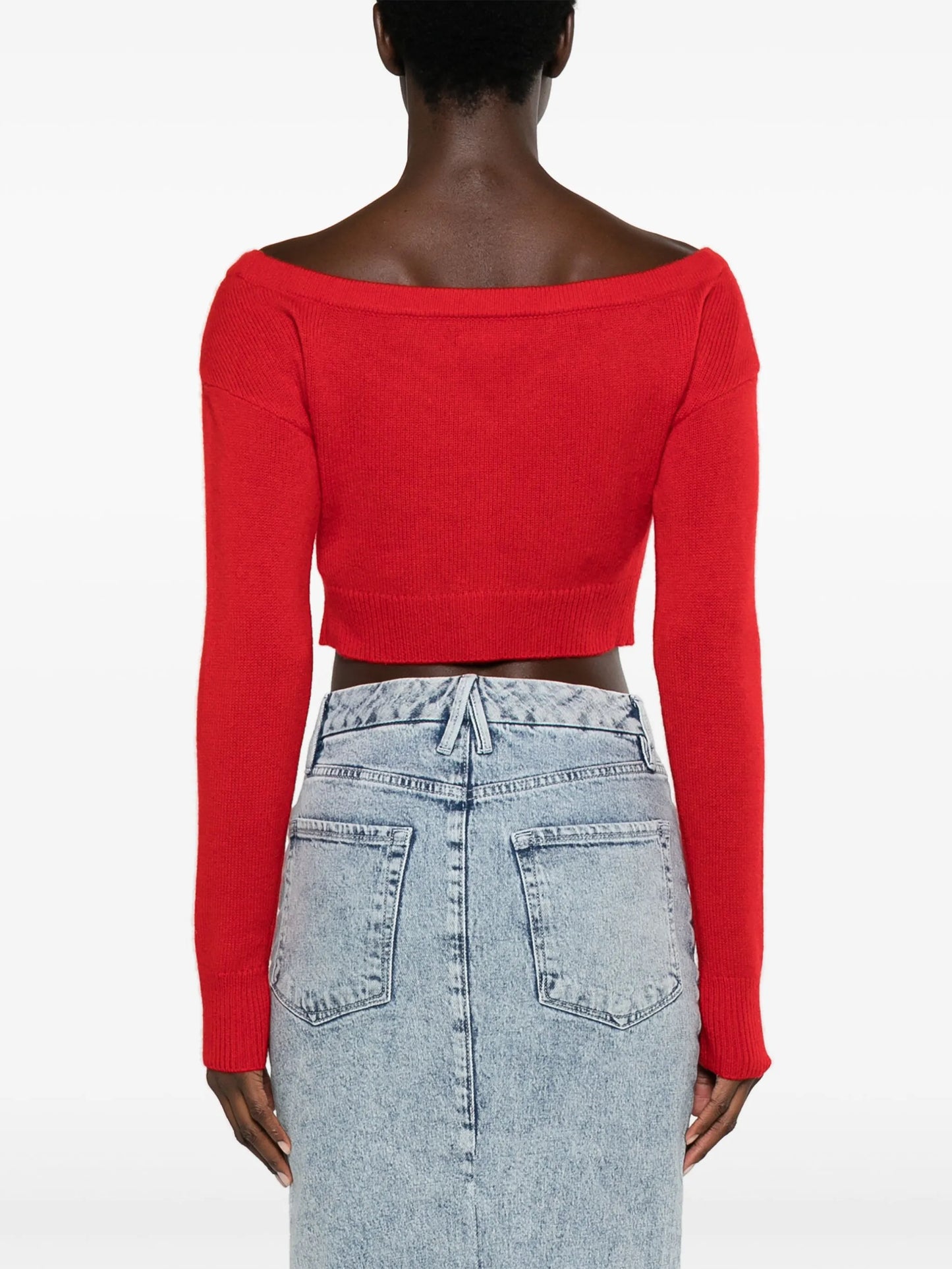 Millie off-shoulder cardigan