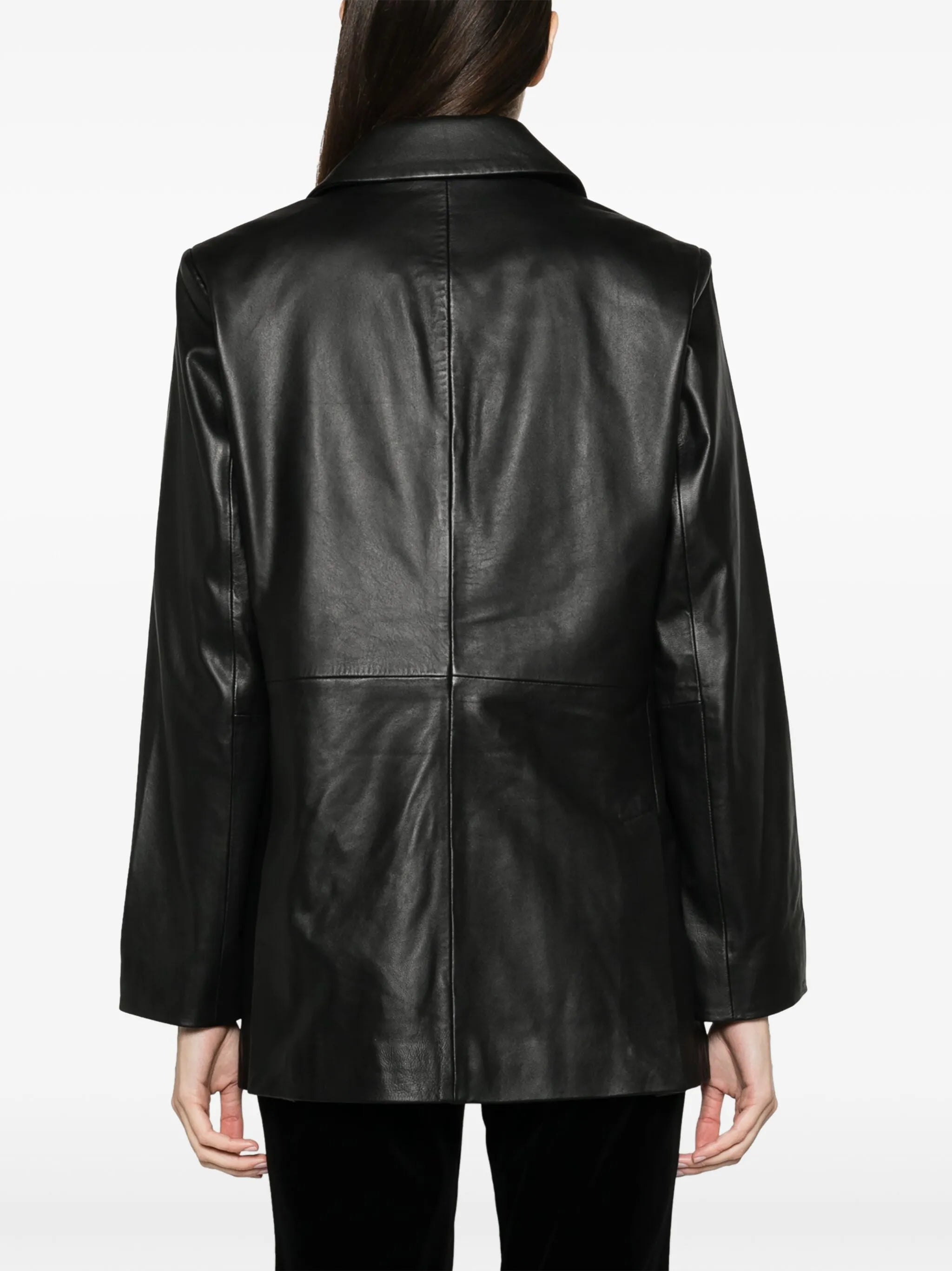 Veda Dalia leather blazer