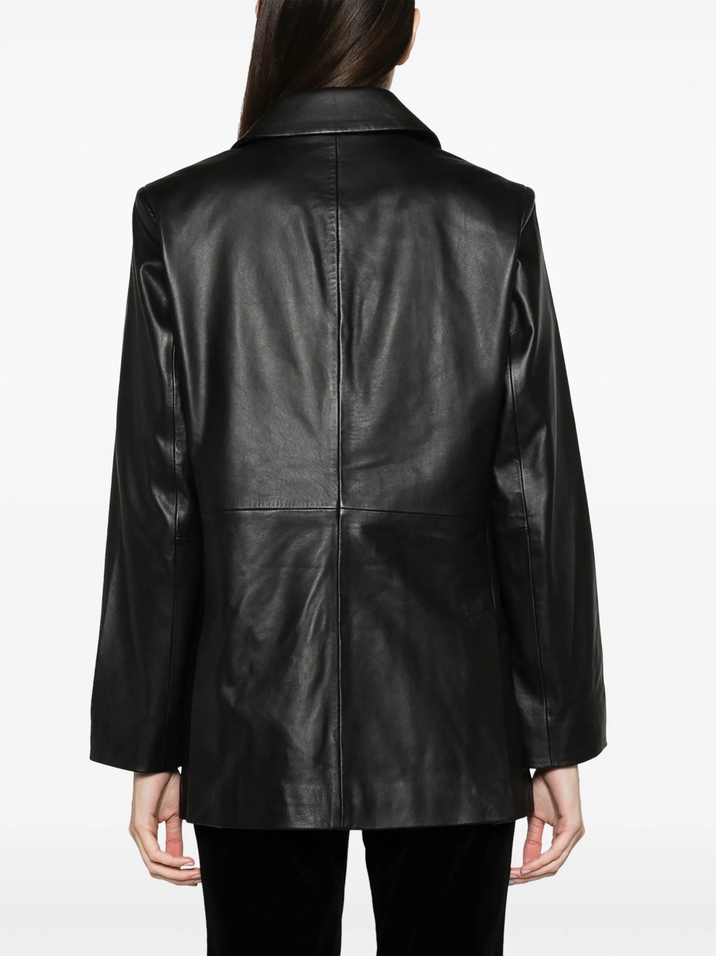 Veda Dalia leather blazer