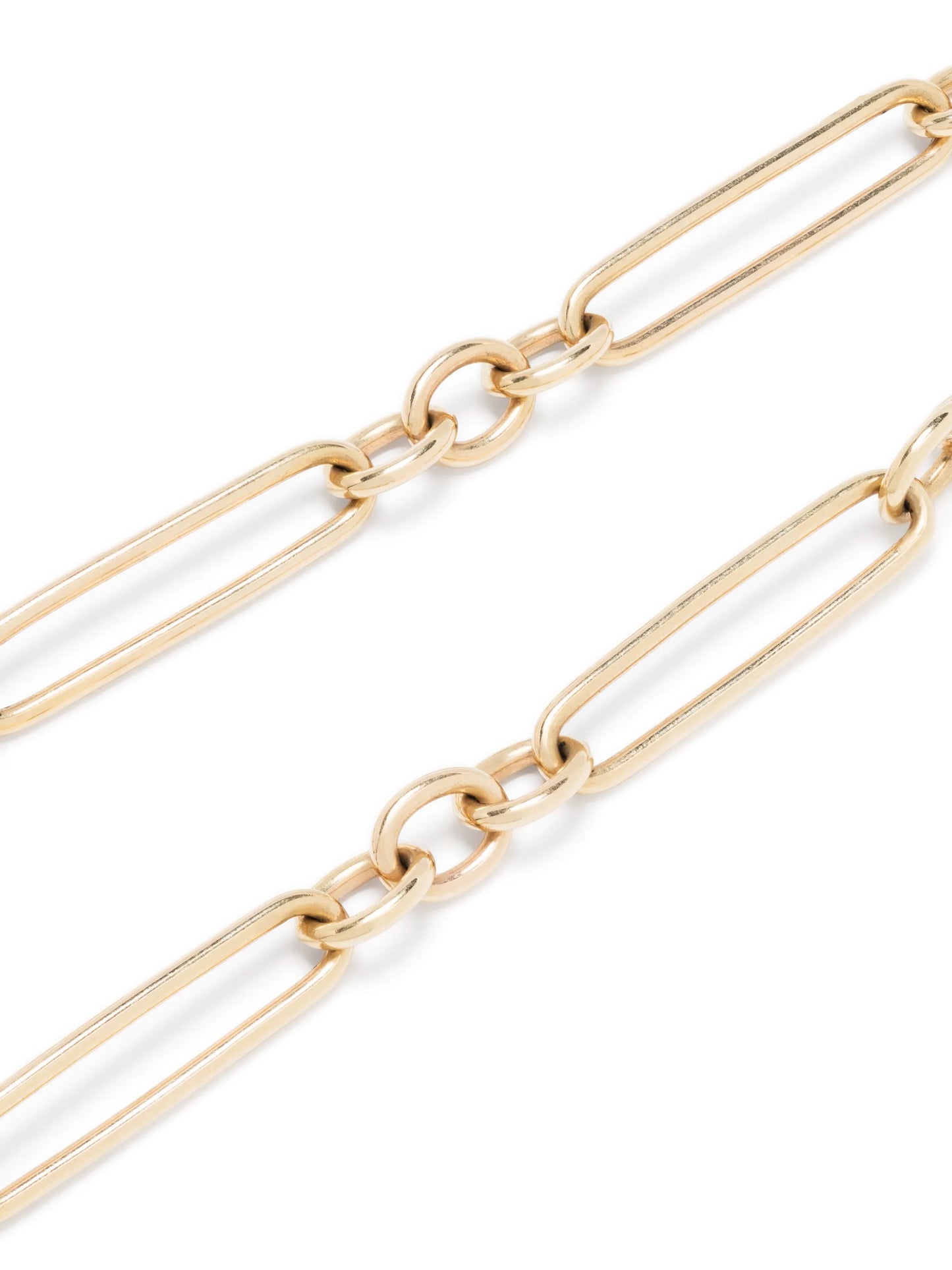 14kt yellow gold ruby T-bar necklace