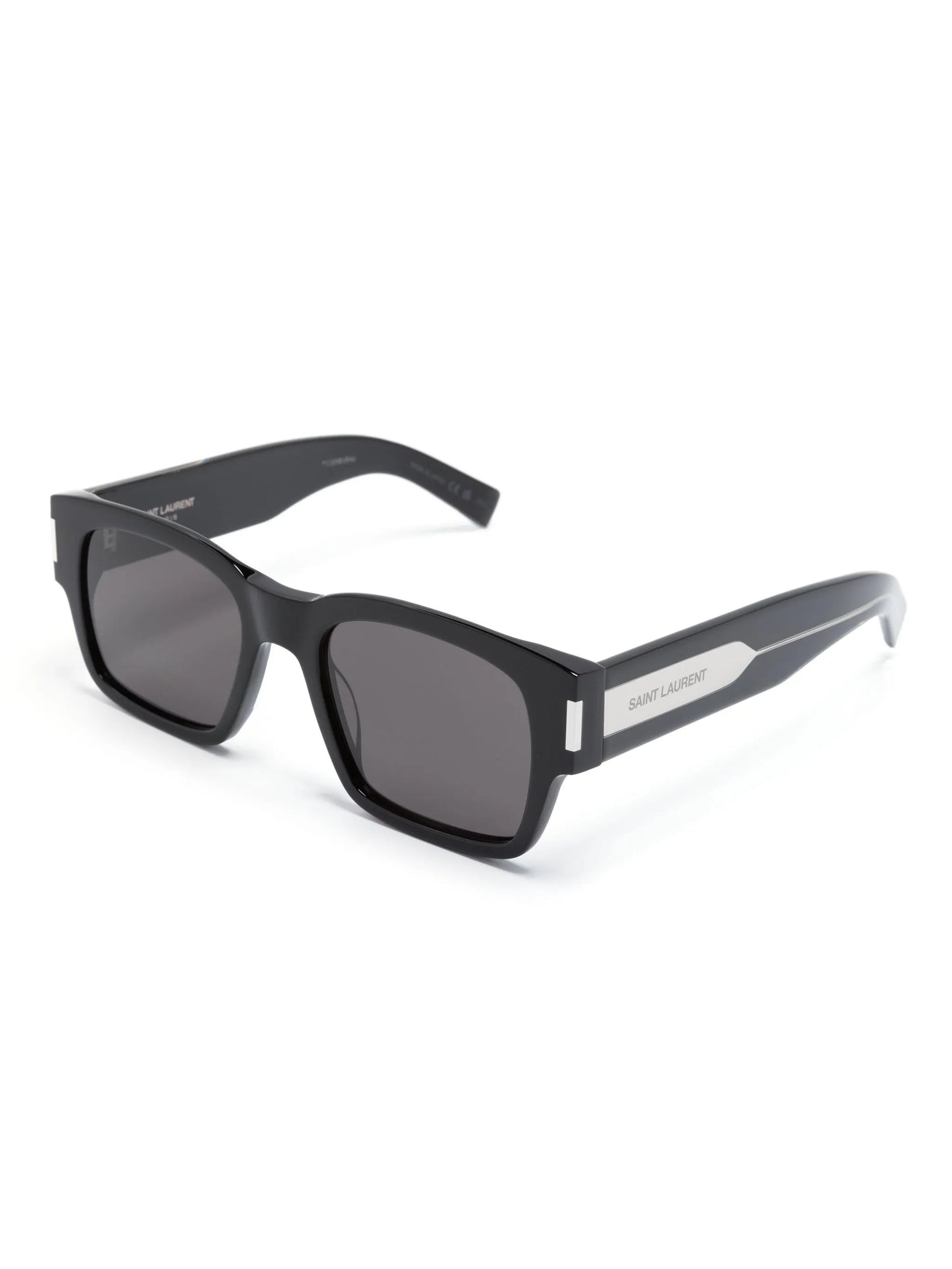 logo-plaque square-frame sunglasses