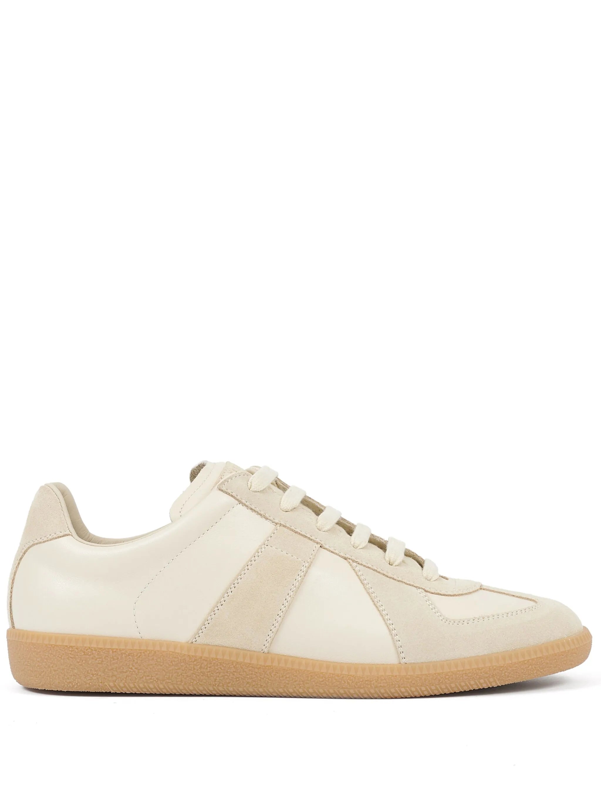 Replica leather sneakers