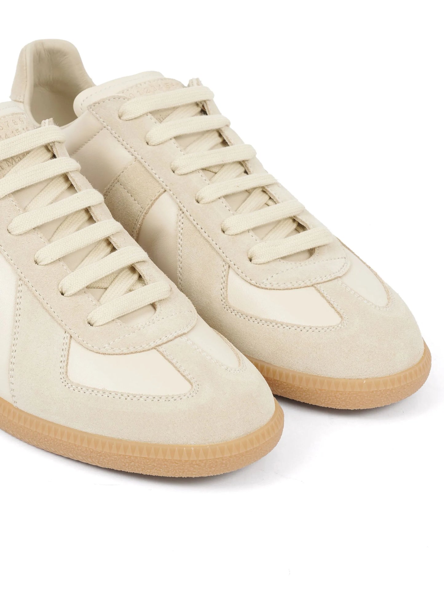 Replica leather sneakers