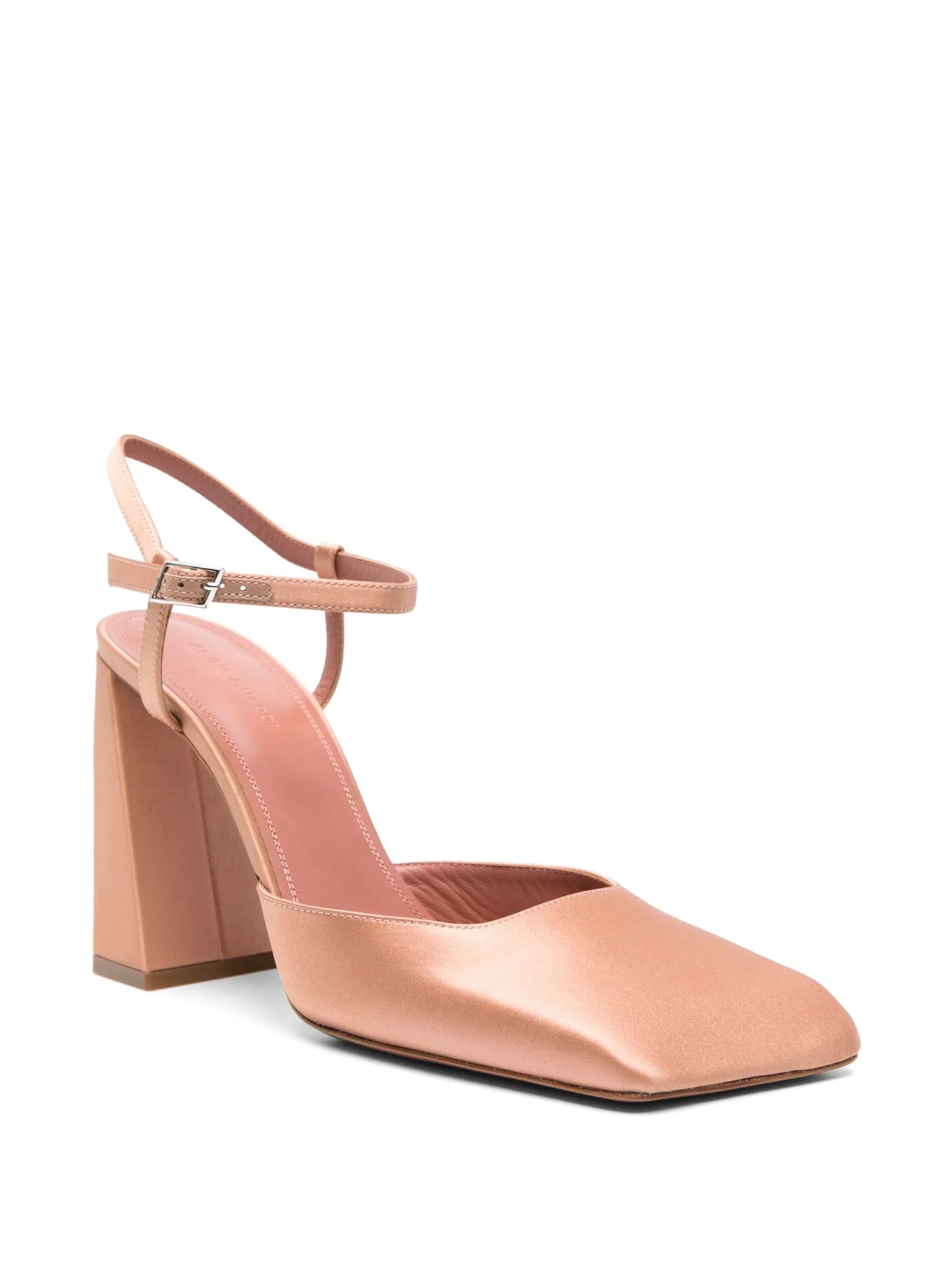 Charlotte 95mm satin pumps