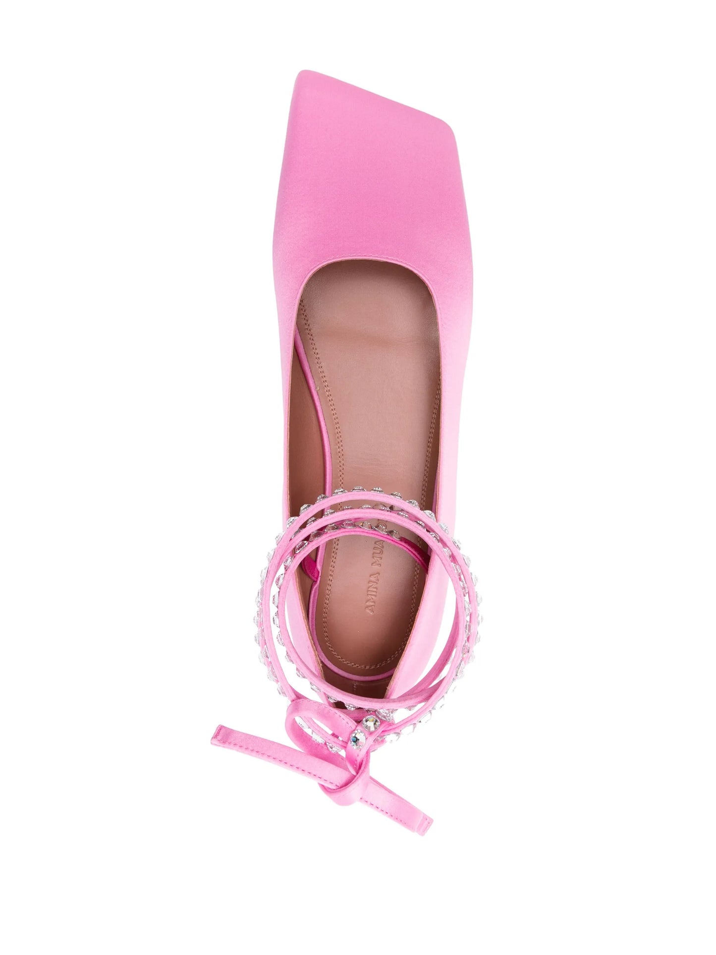 Ane satin ballet pumps