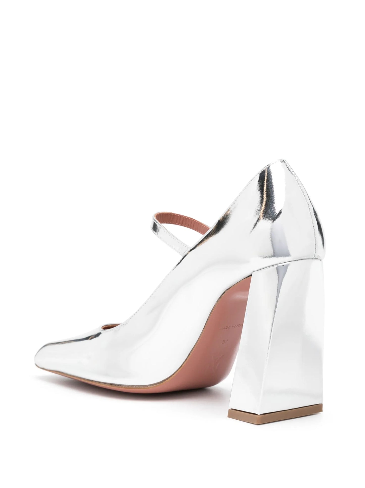 Charlotte 95mm leather pumps