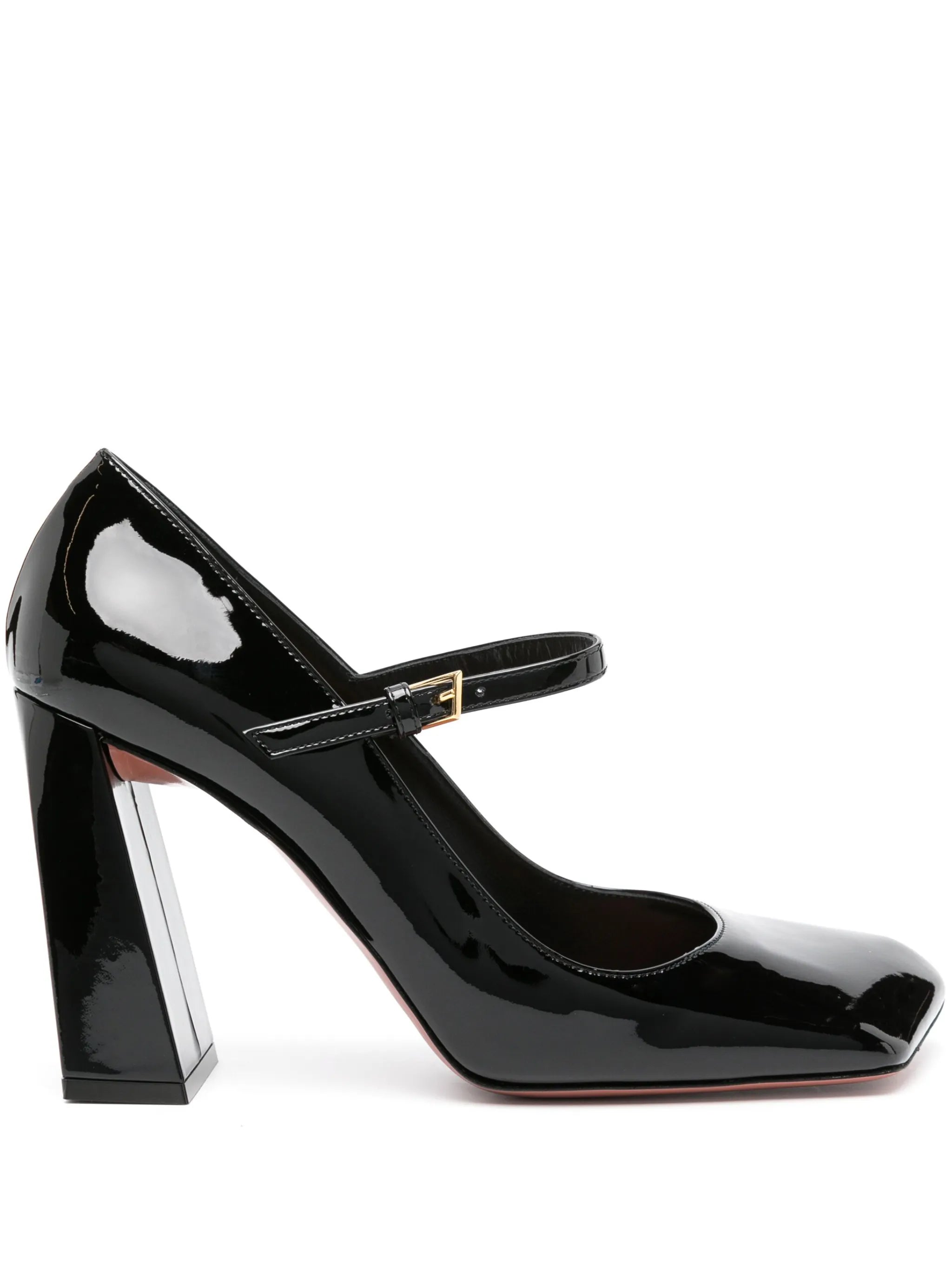Charlotte 95mm leather pumps
