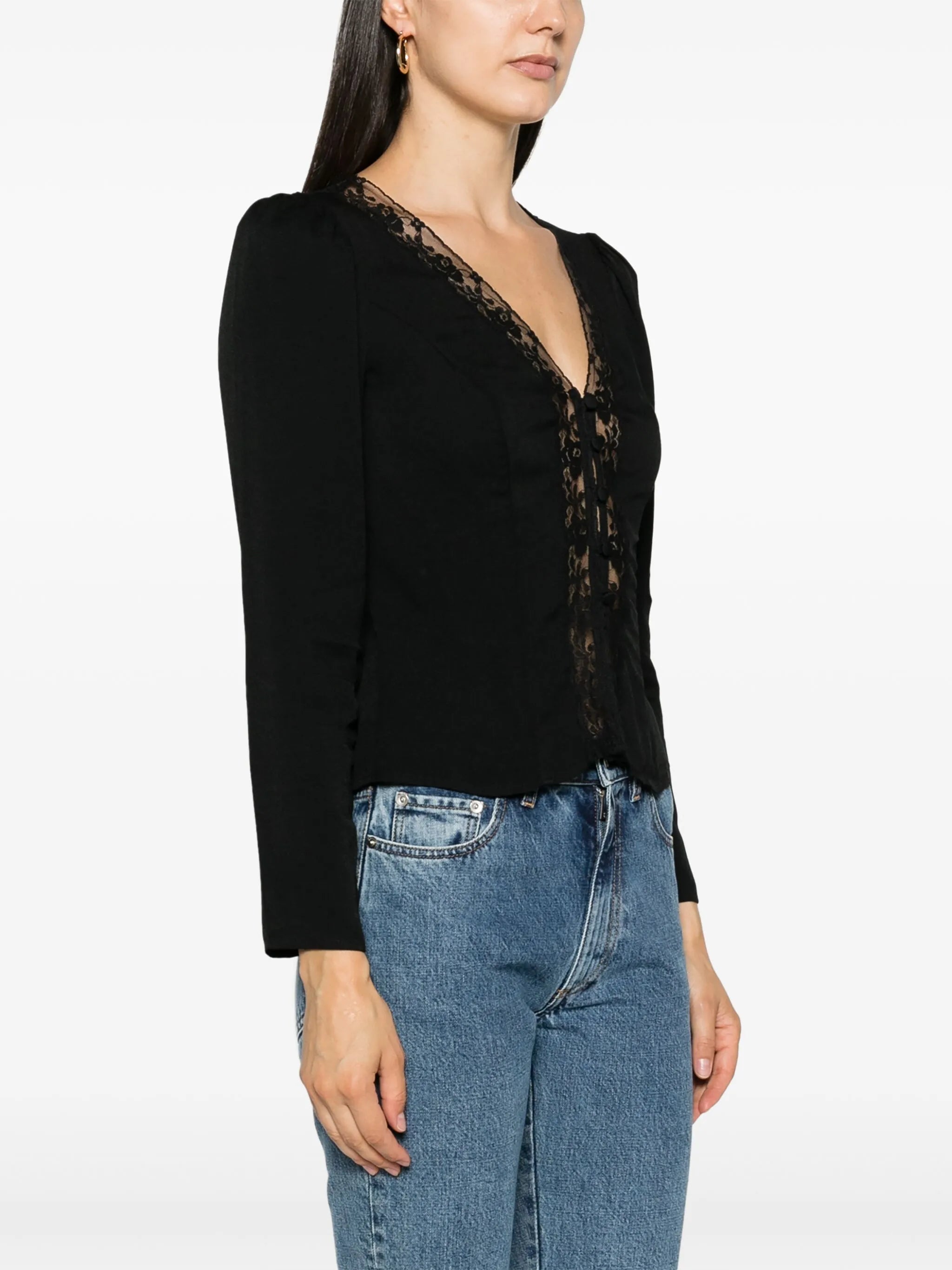 Nadene long-sleeve top