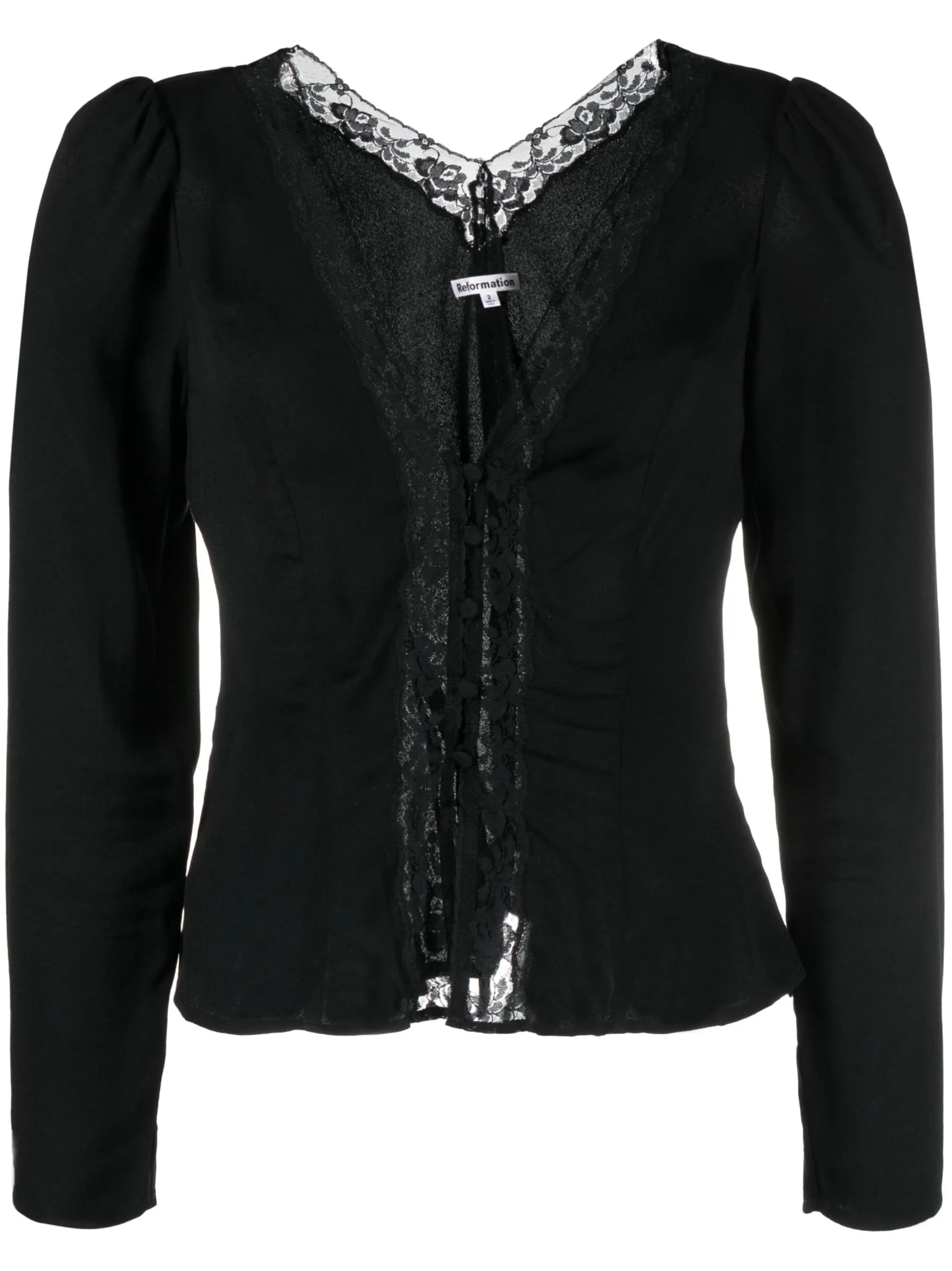 Nadene long-sleeve top