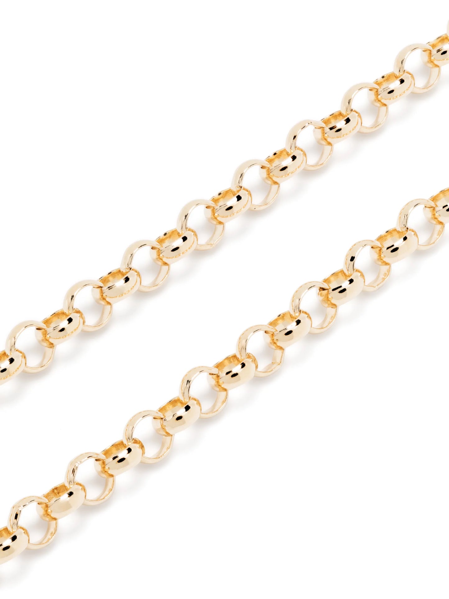 14kt yellow gold ruby T-bar necklace