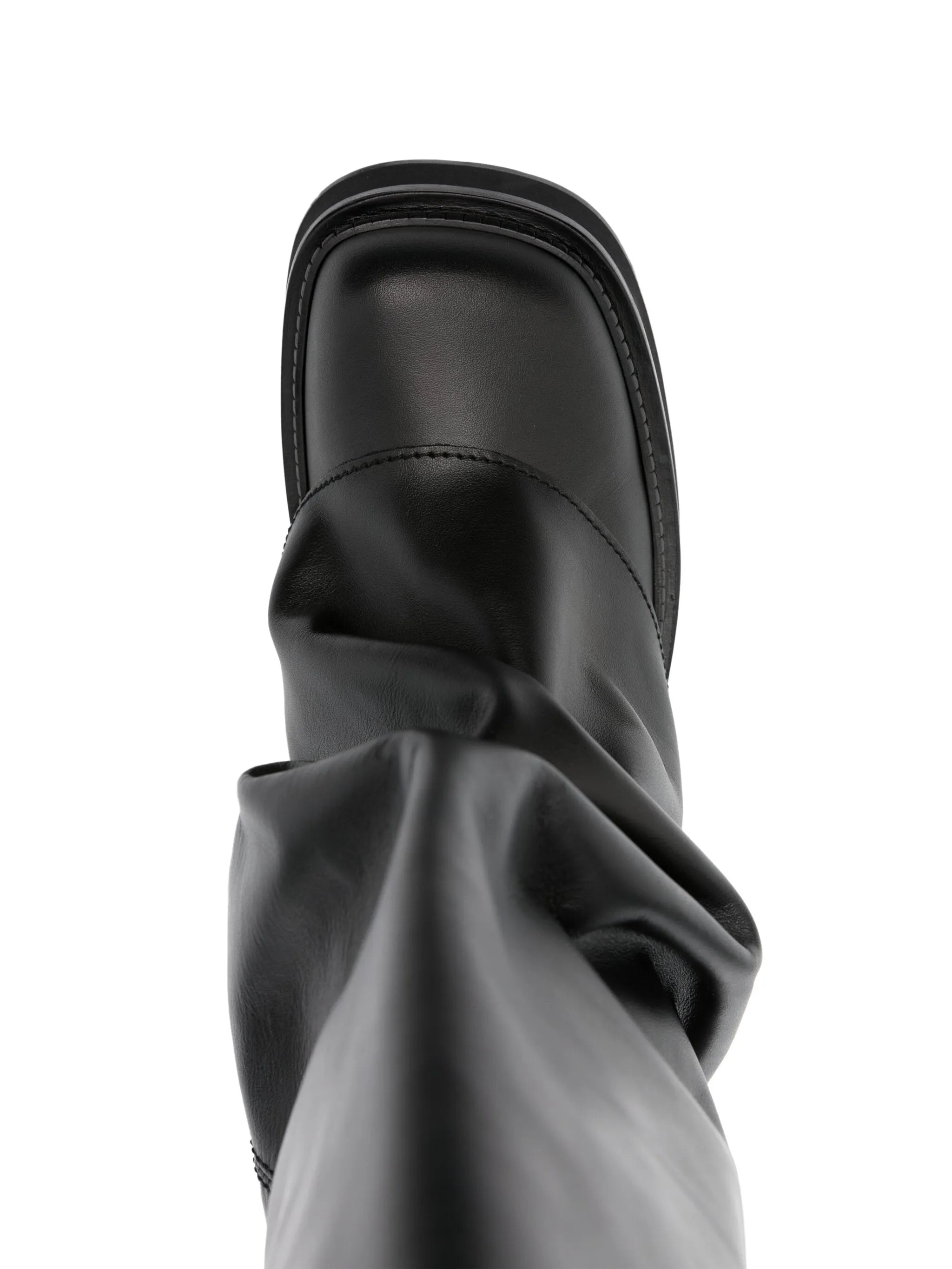 Robin layered leather boots