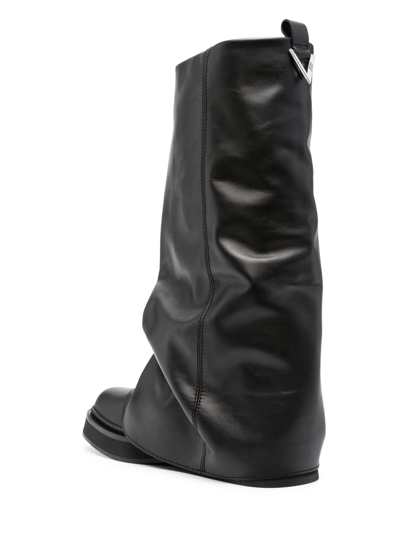 Robin layered leather boots