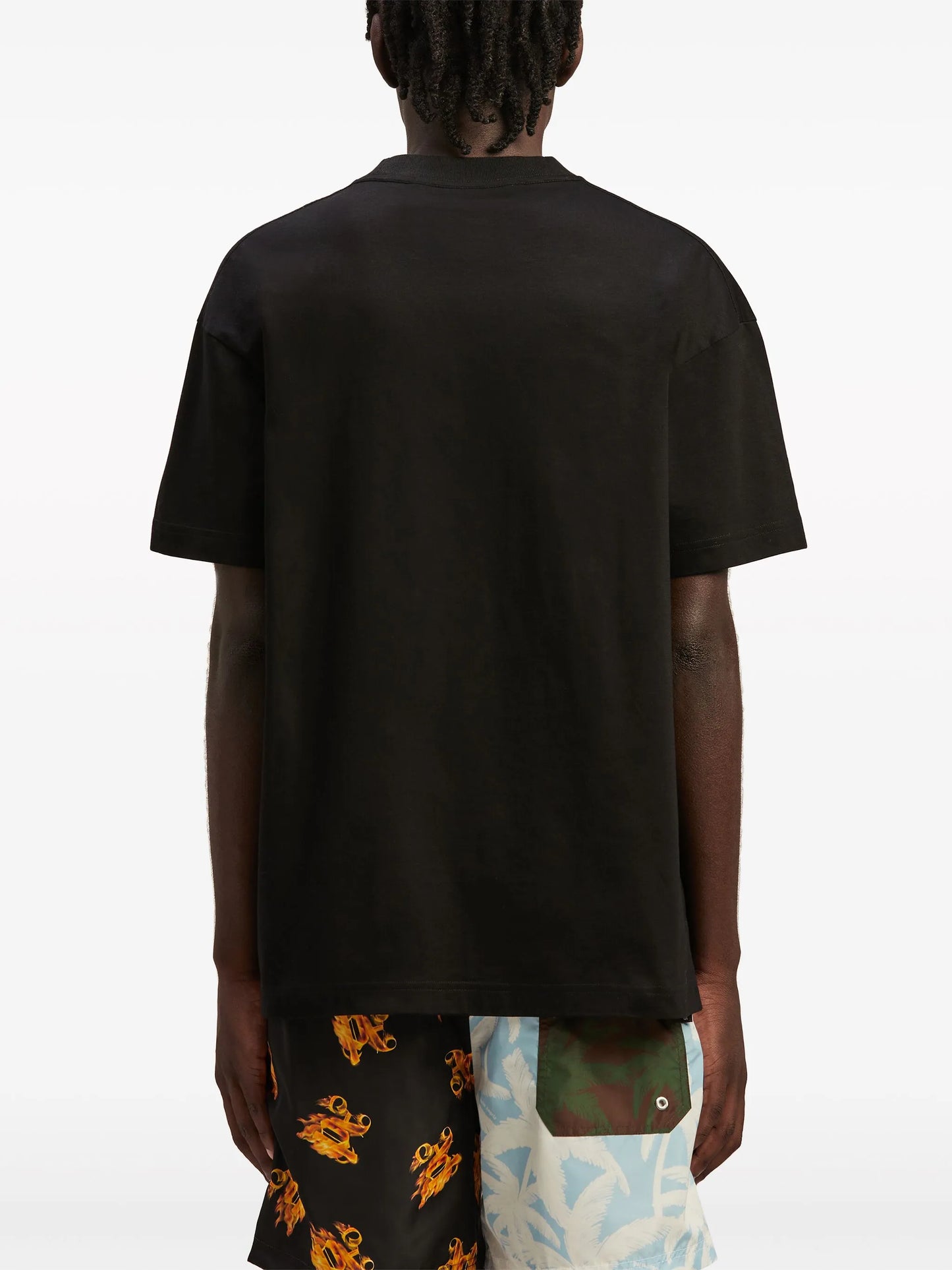 monogram-appliqué cotton T-shirt